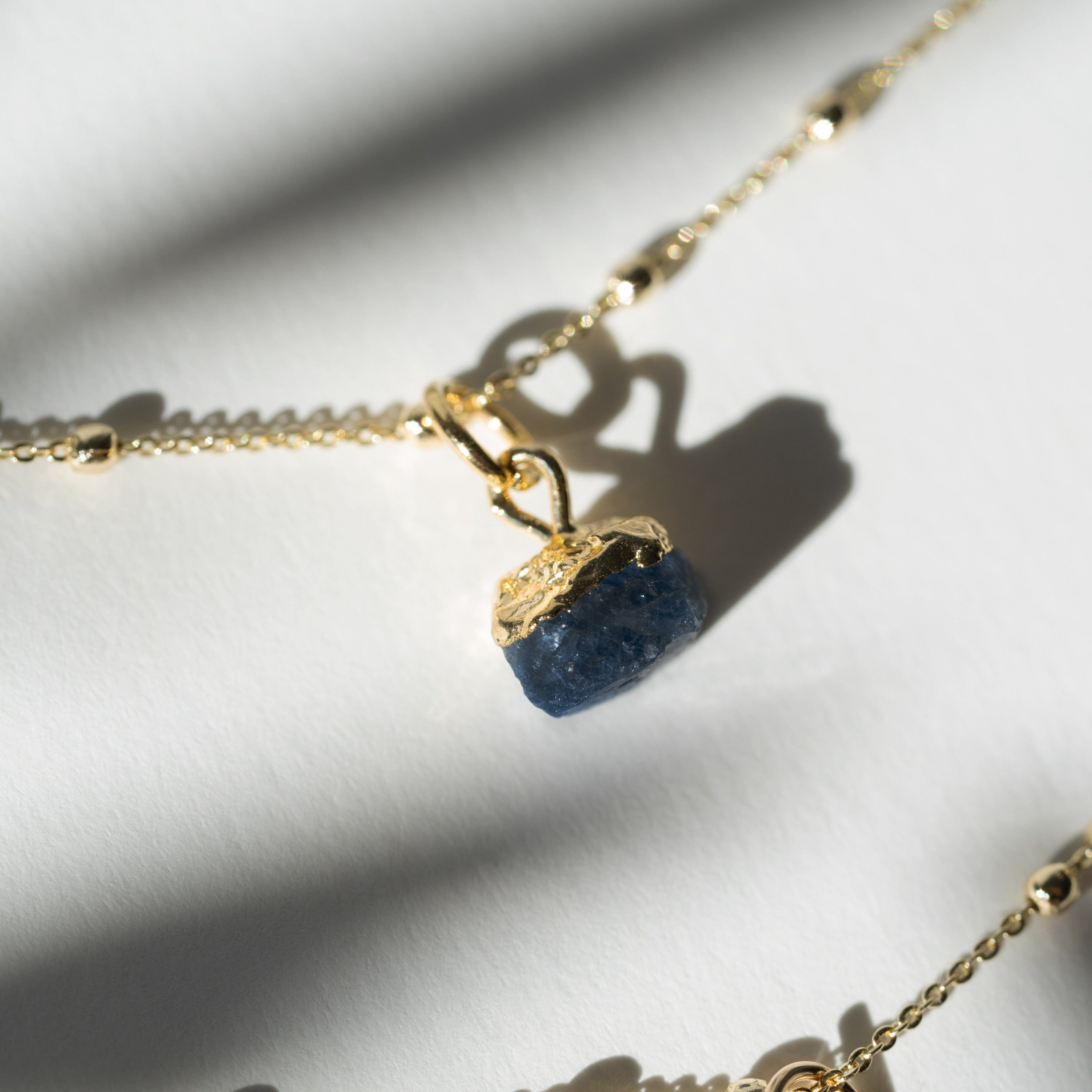 September Birthstone | Sapphire Necklace