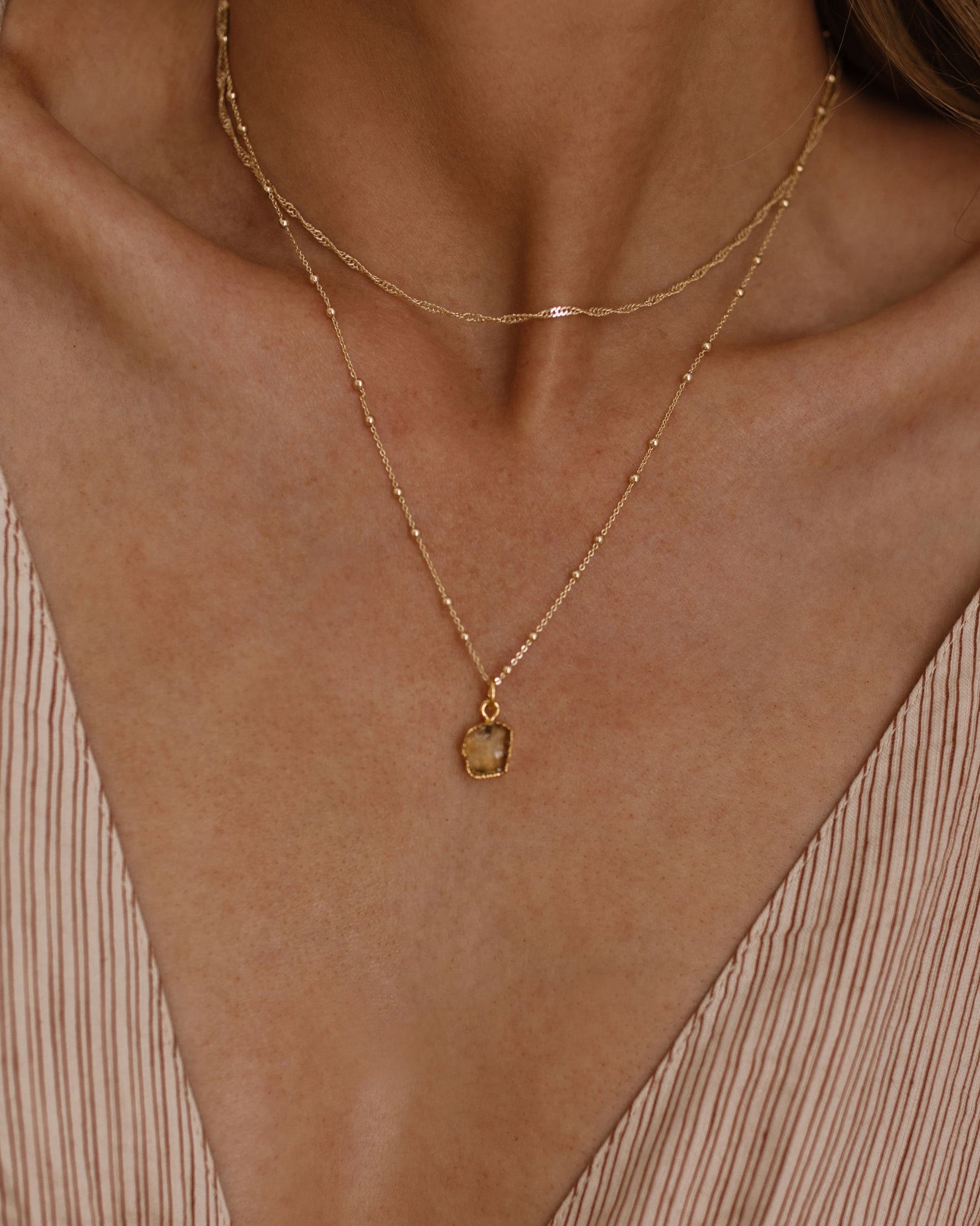 November Birthstone | Citrine Necklace