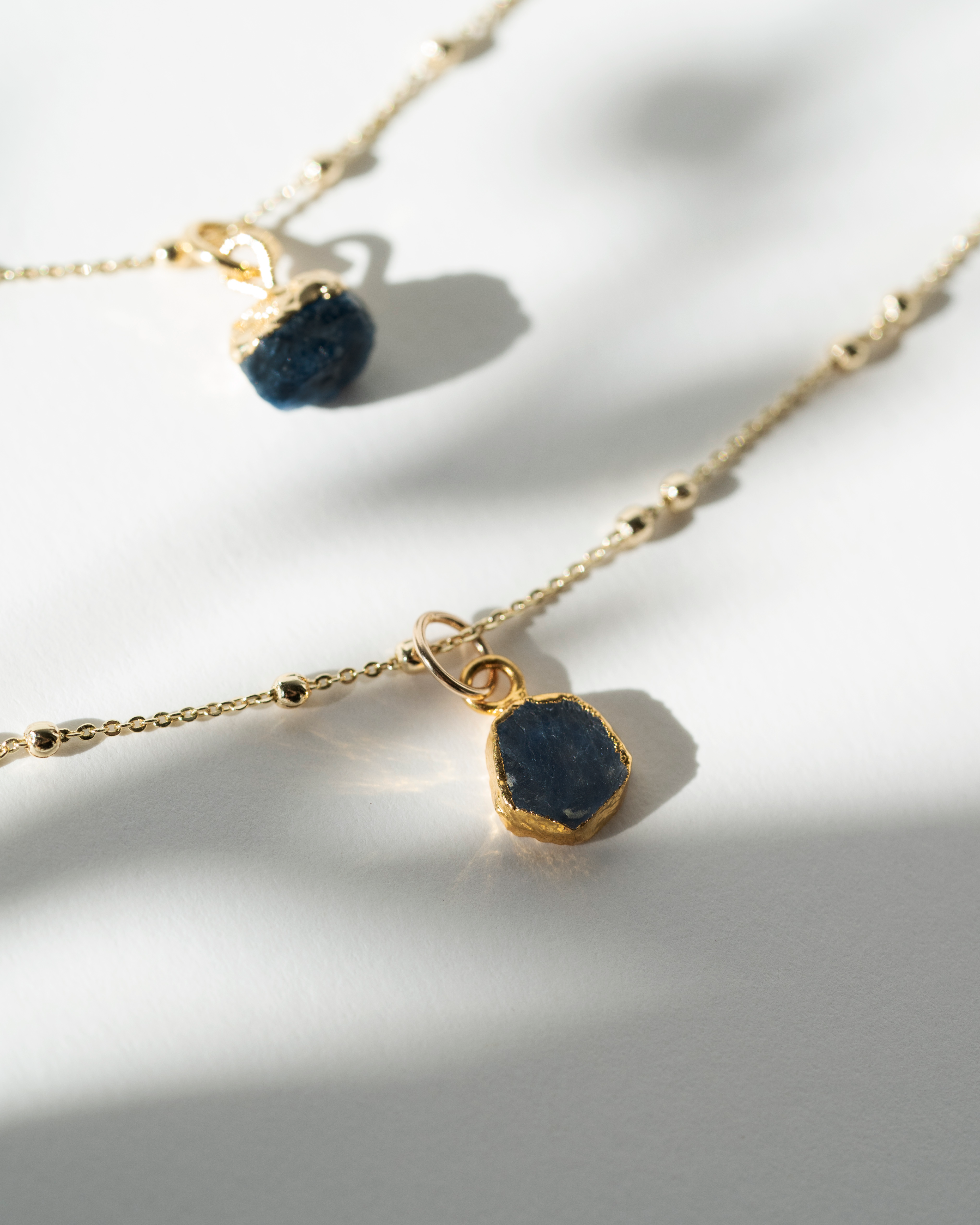 September Birthstone | Sapphire Necklace