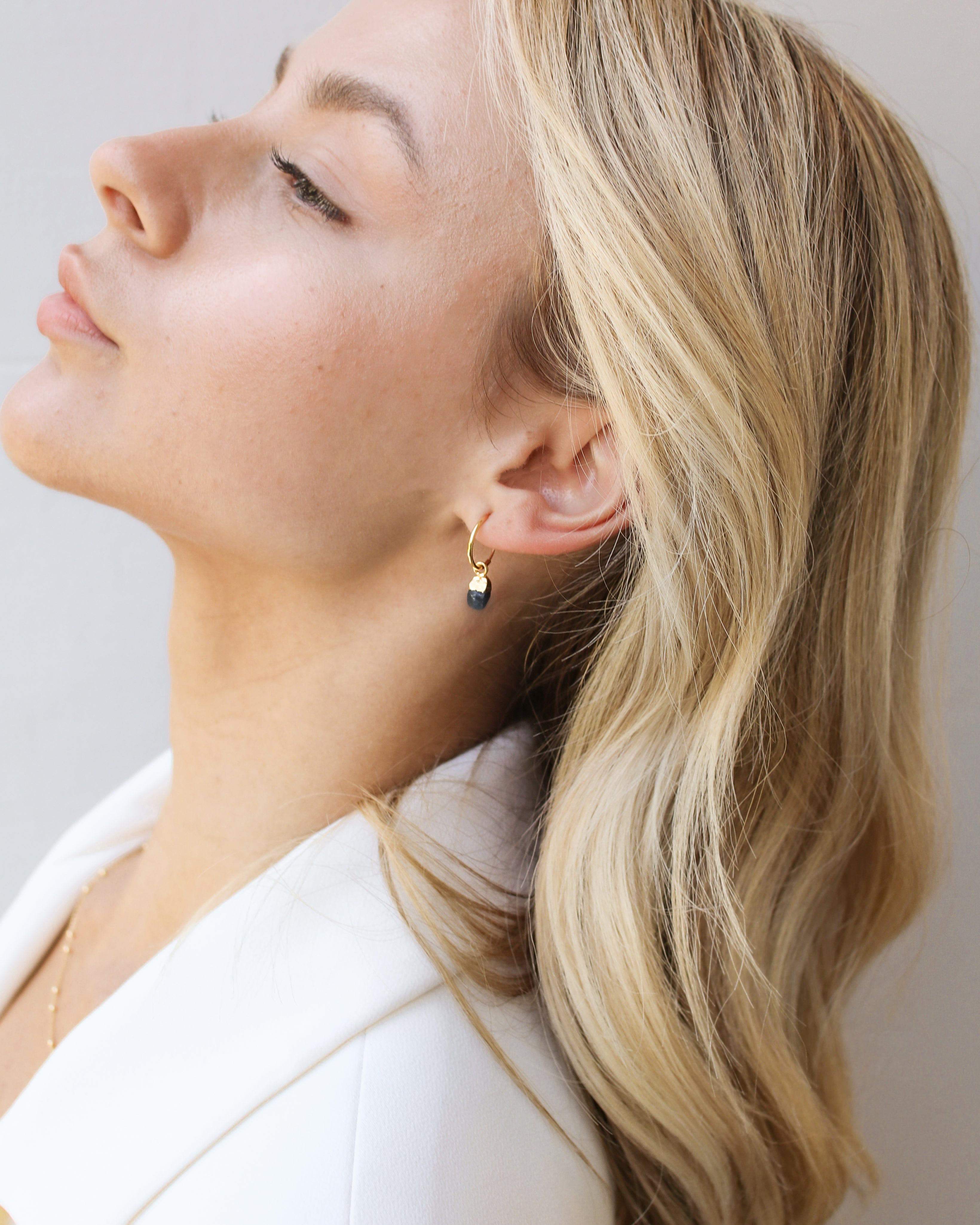 September | Sapphire Earrings