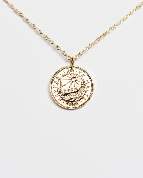 Malta | Sun & Sea Coin Necklace