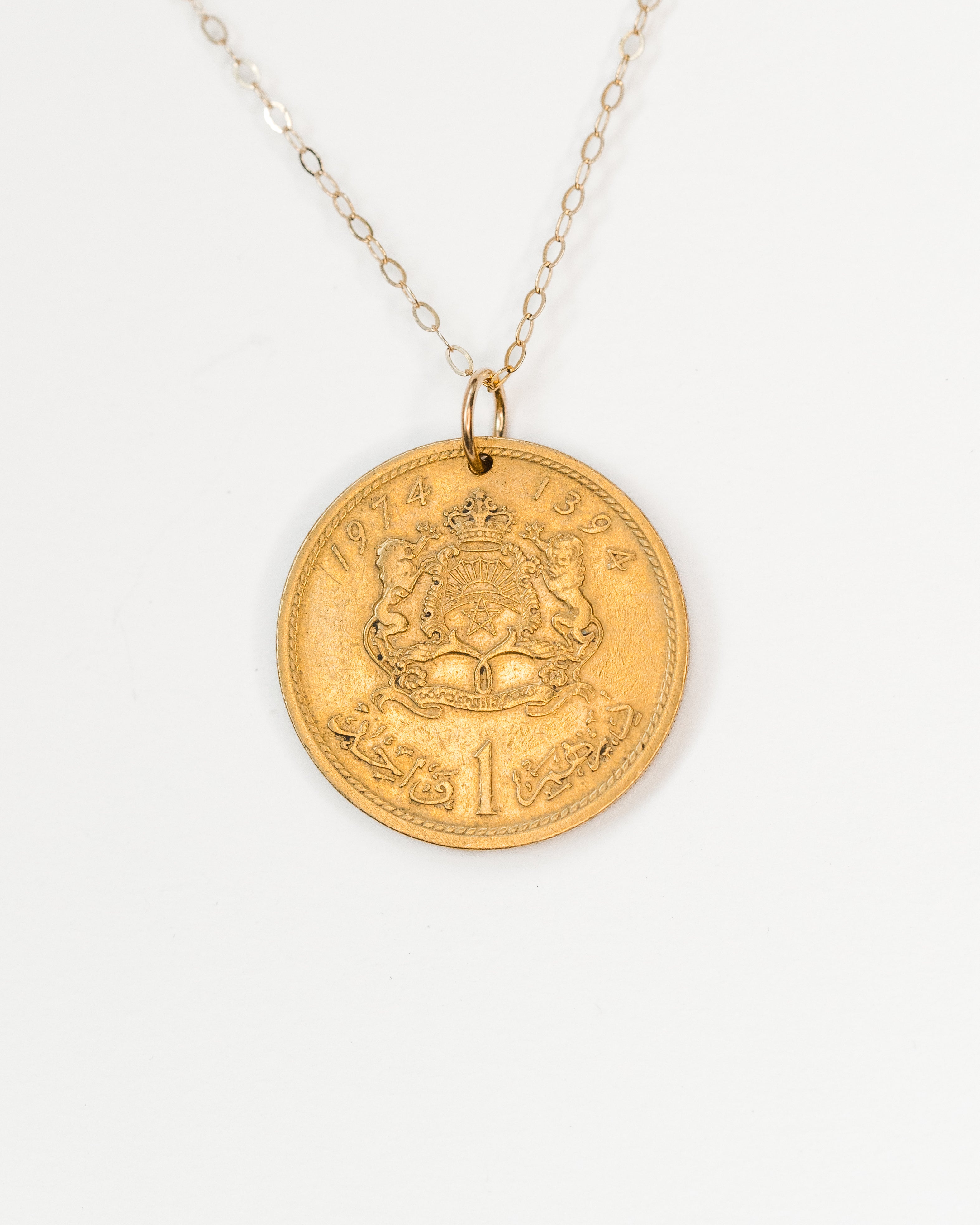 Morocco | Coat of Arms Coin Necklace
