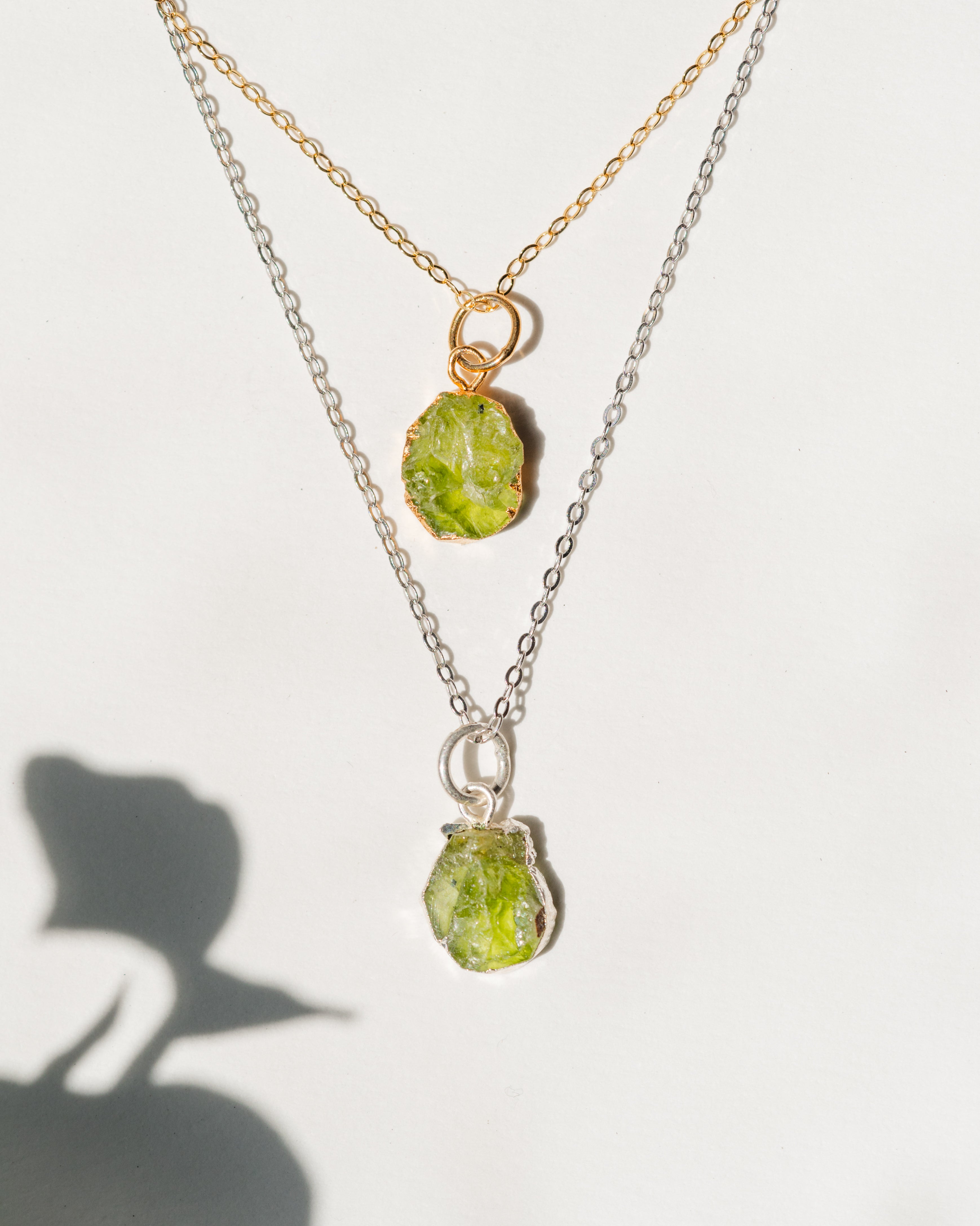 August Birthstone | Peridot Necklace
