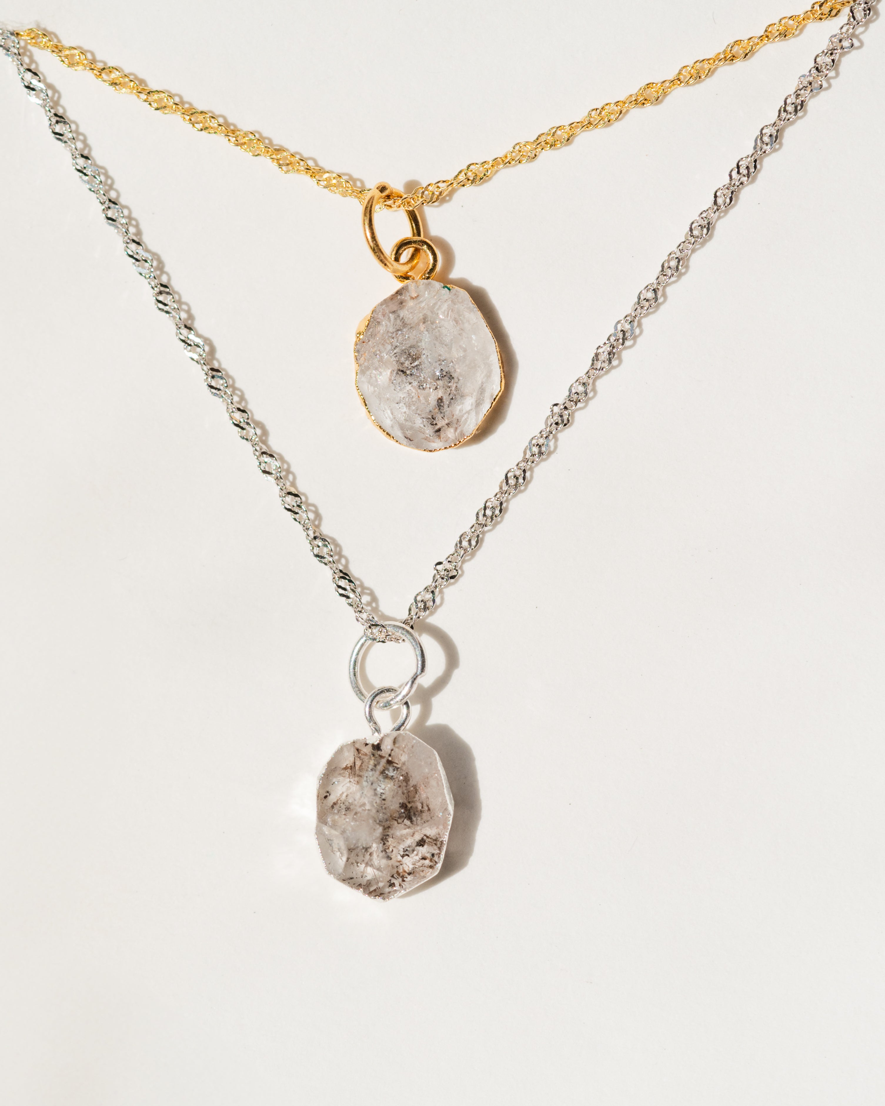 April Birthstone | Herkimer Diamond Necklace