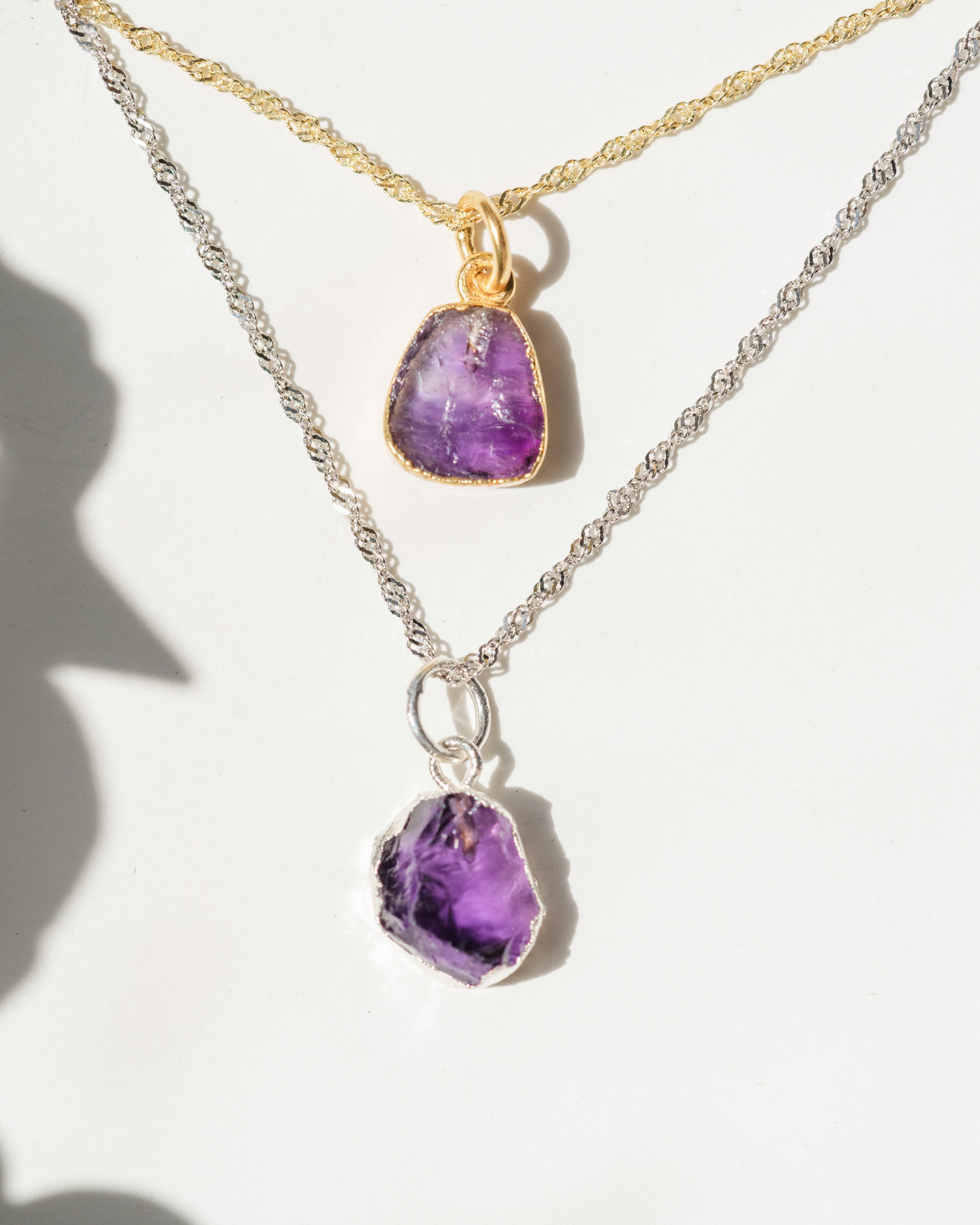 February Birthstone | Amethyst Necklace