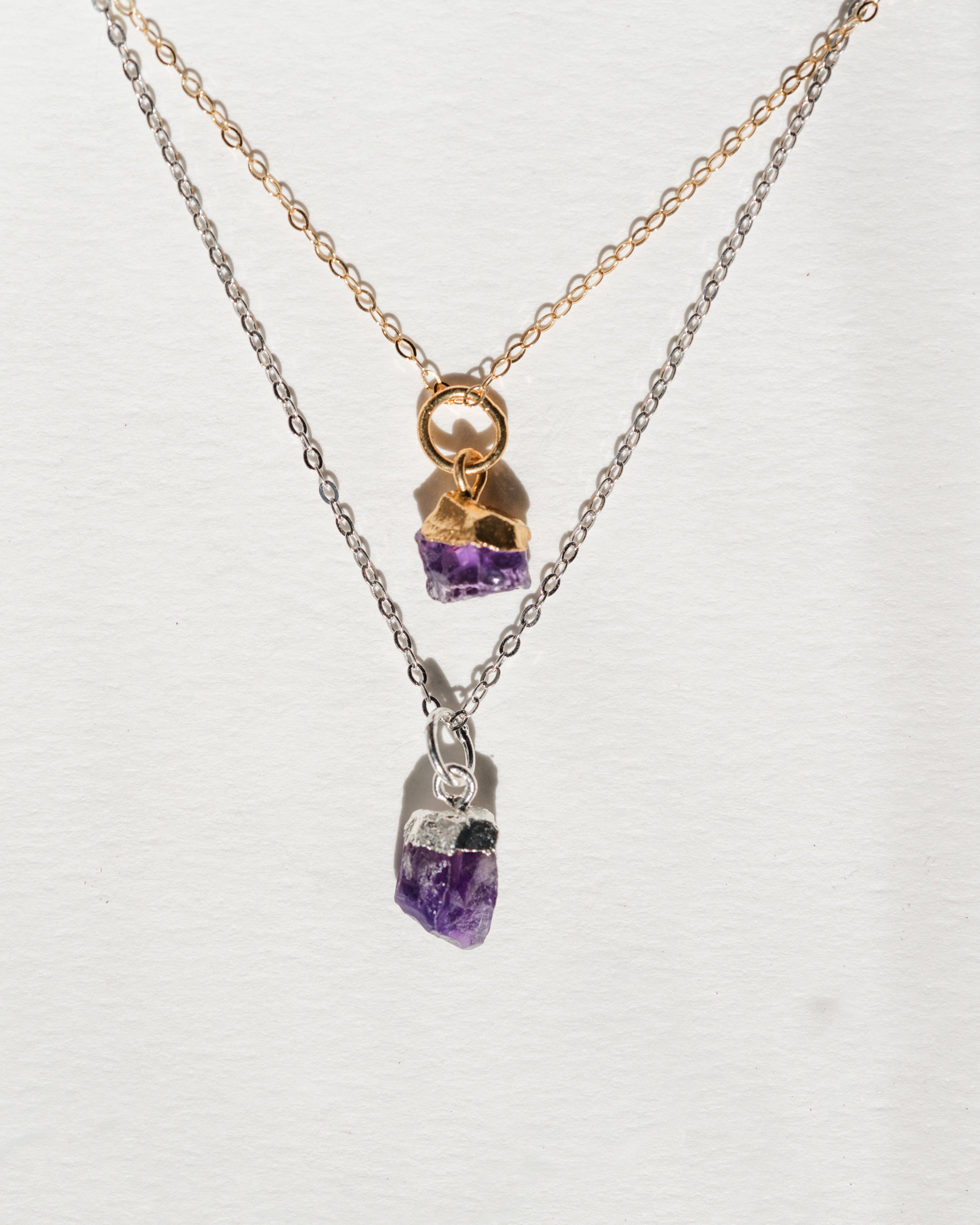 February Birthstone | Amethyst Necklace