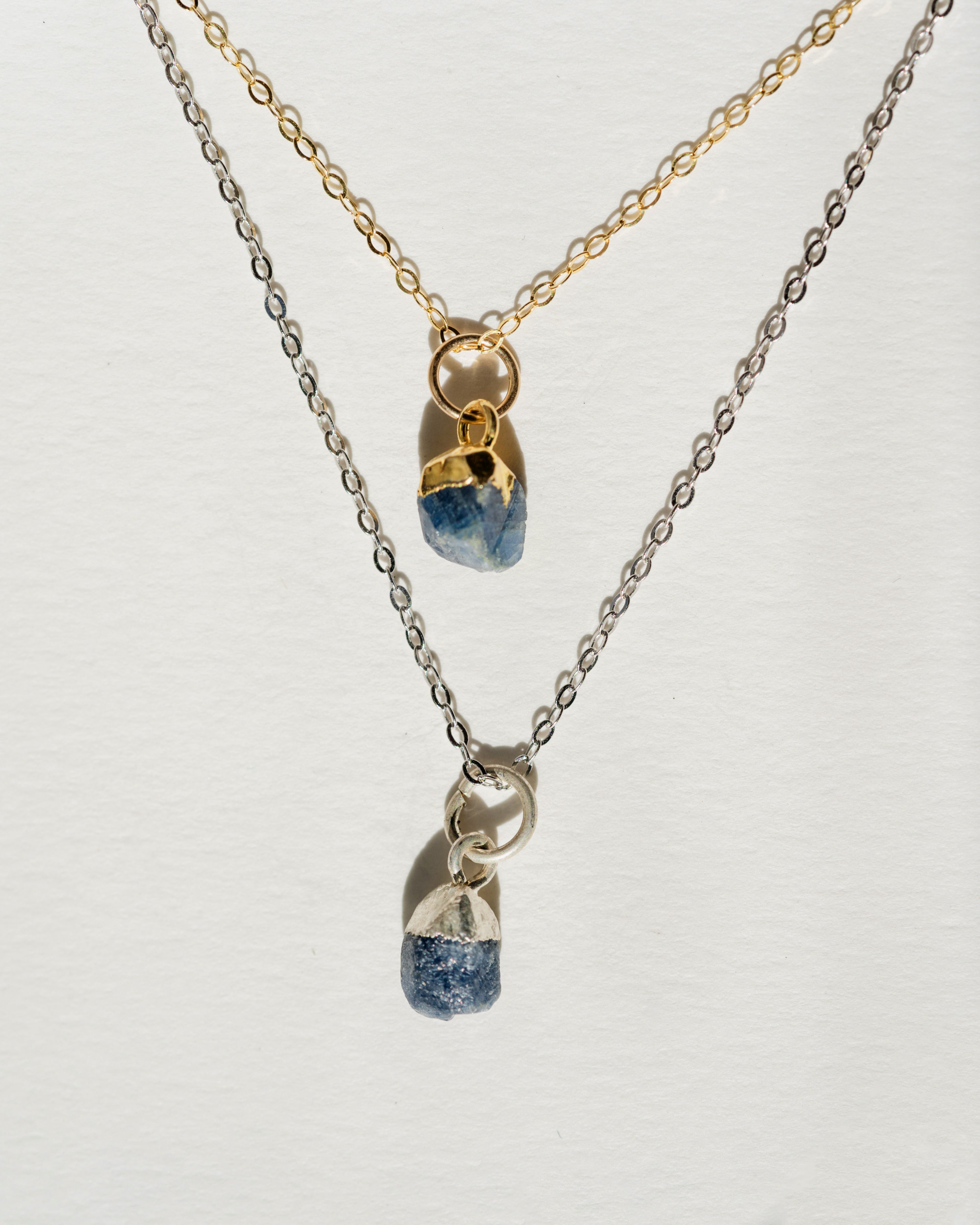 September Birthstone | Sapphire Necklace