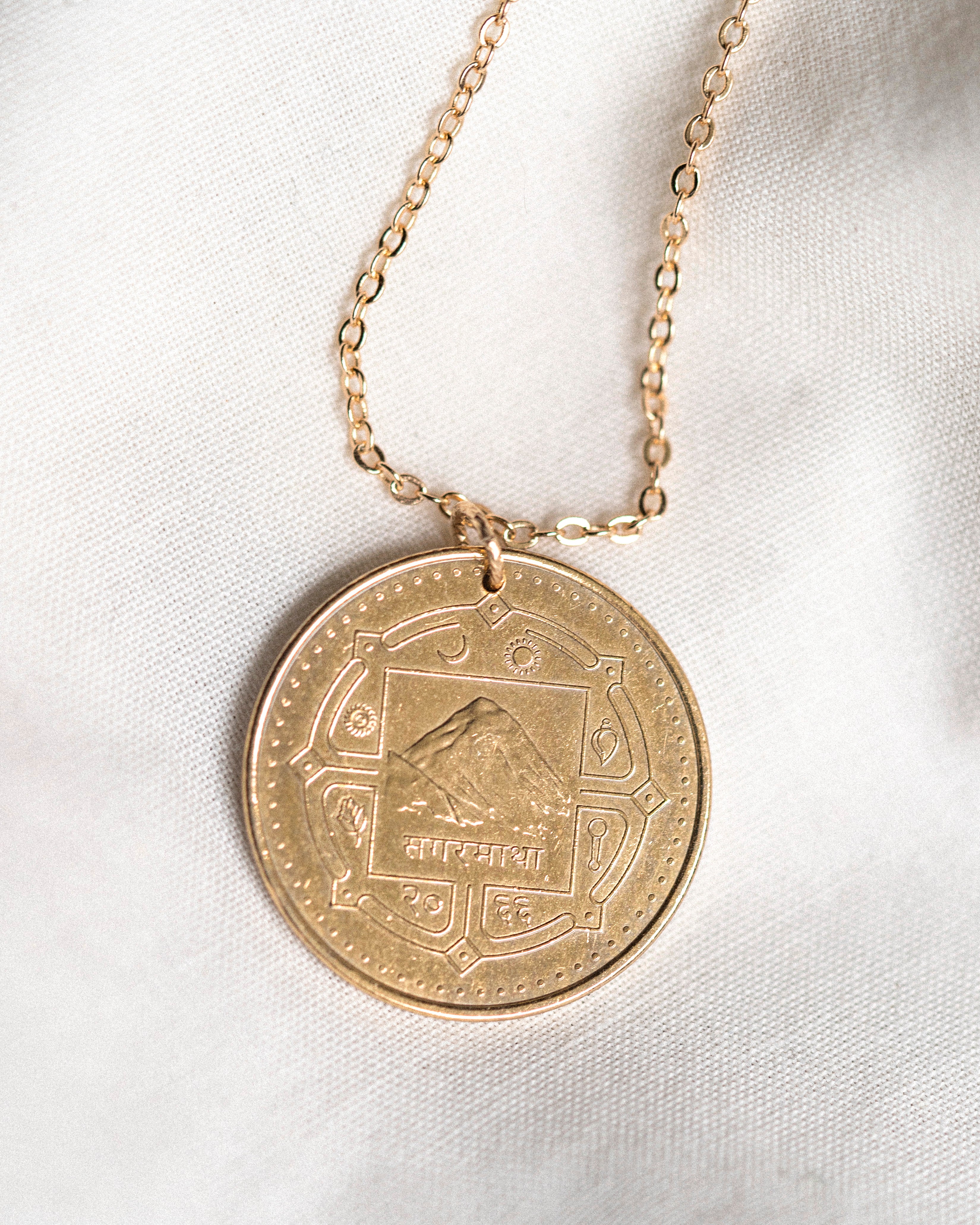 Nepal | Sagarmatha Coin Necklace