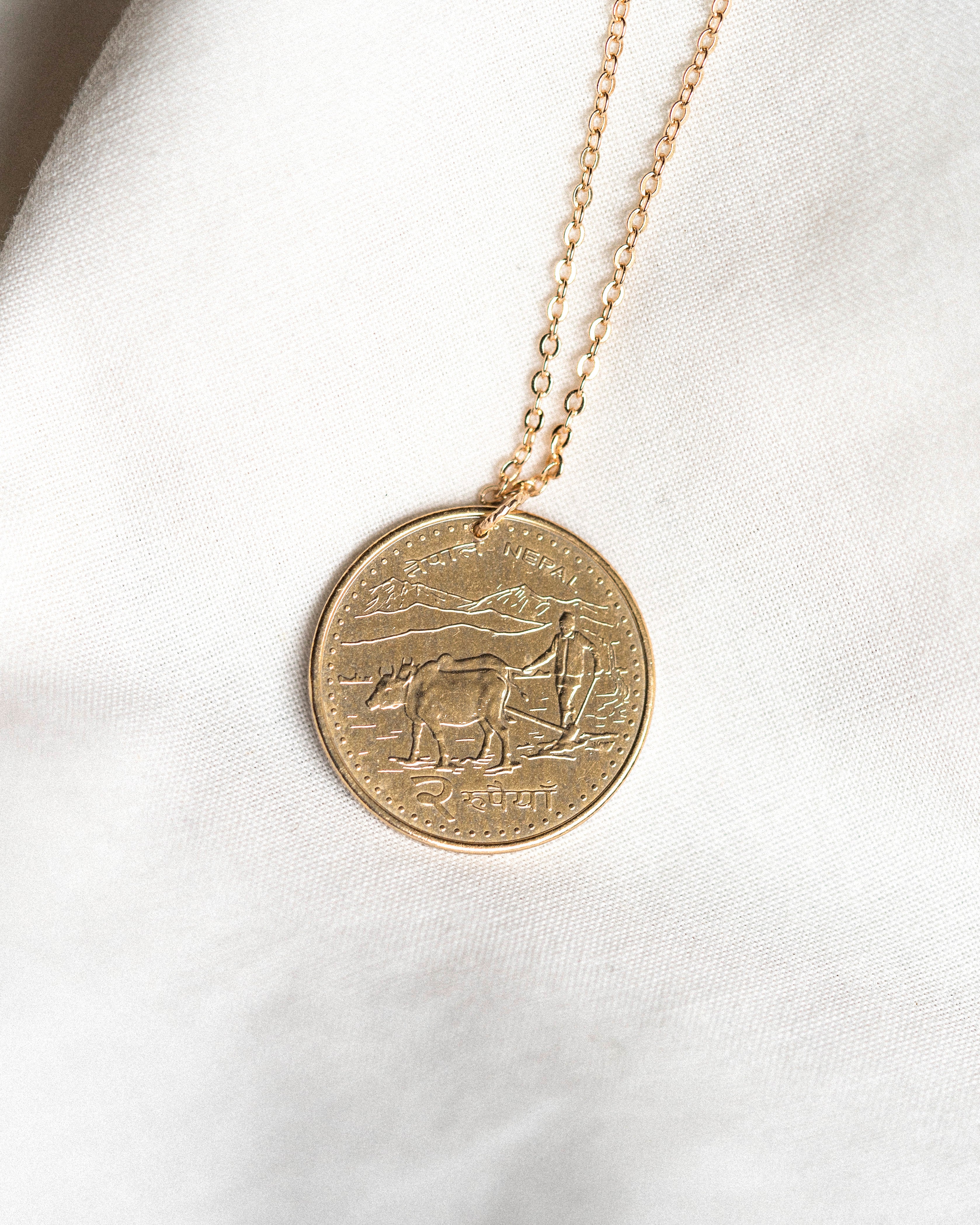 Nepal | Sagarmatha Coin Necklace