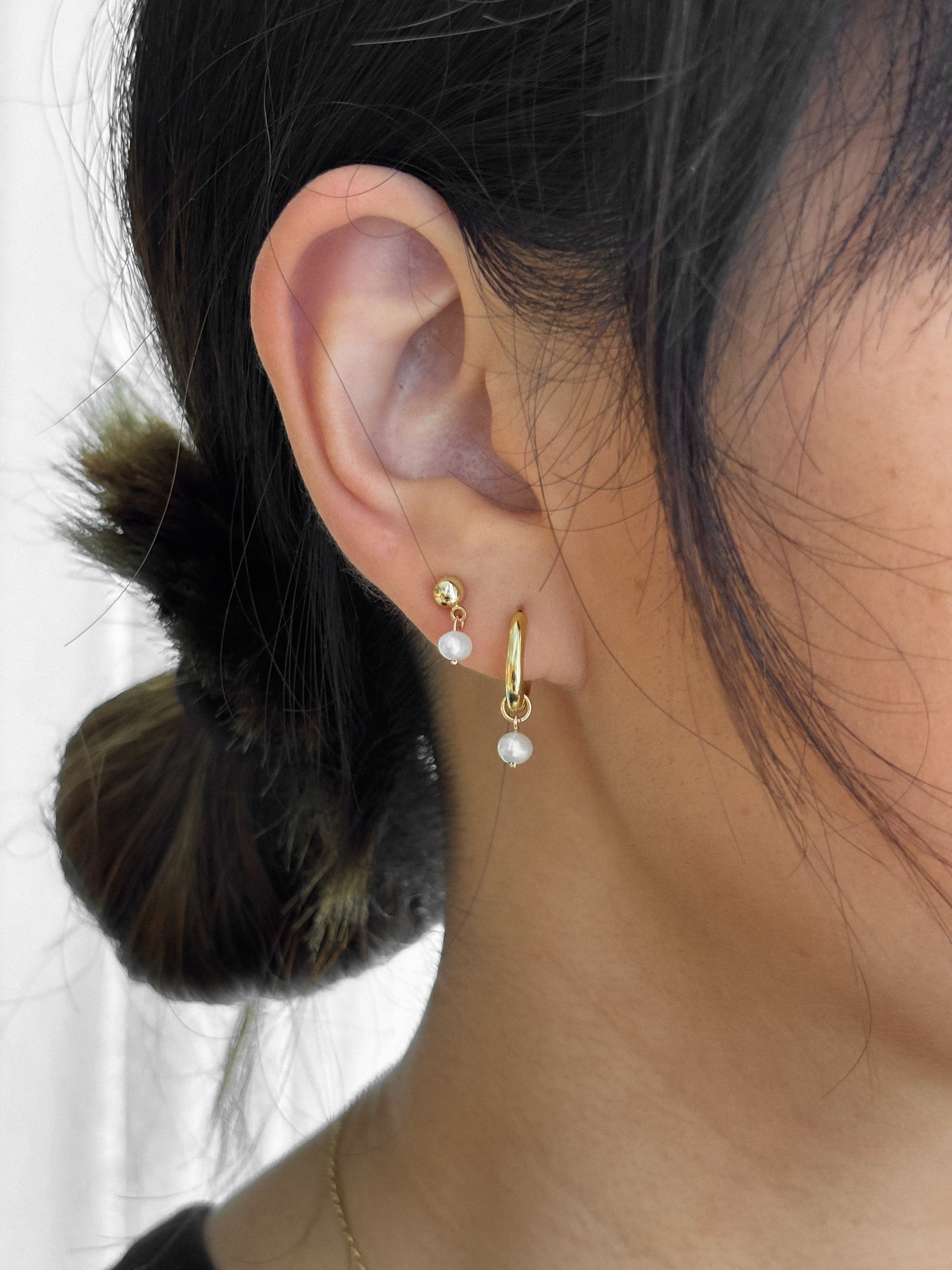 Kimberly Pearl Drop Studs