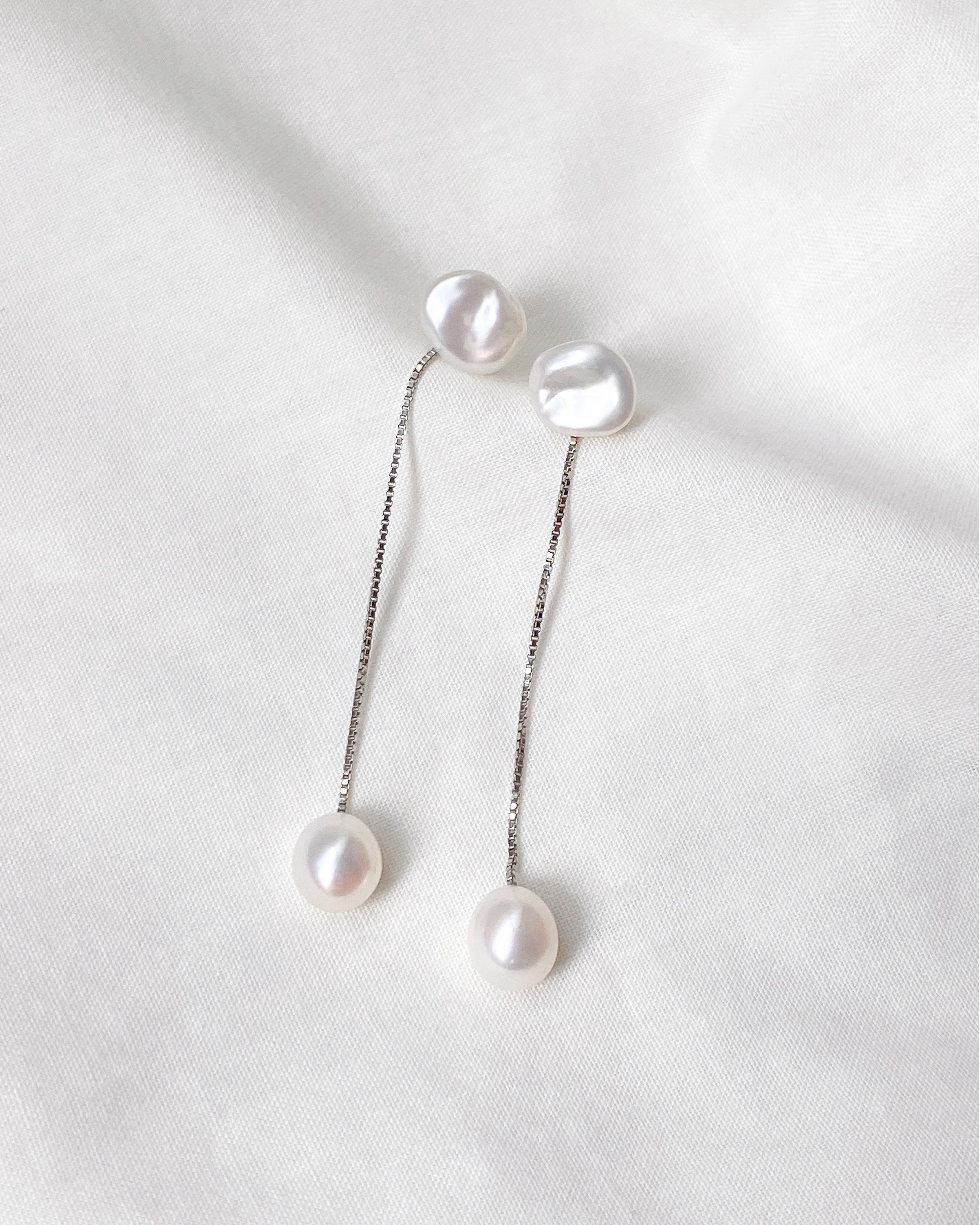 Menaka II Pearl Earrings