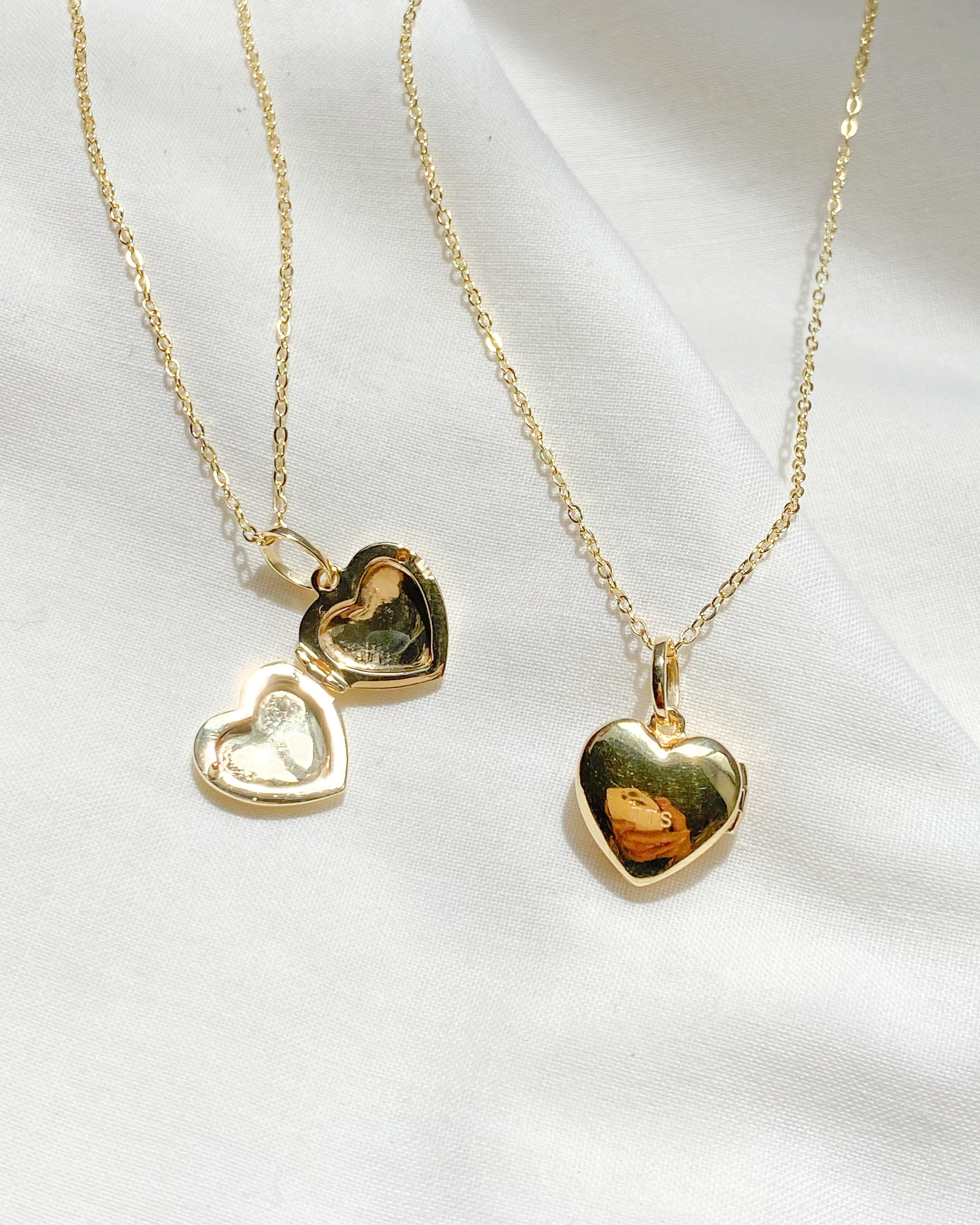 SAMPLE - Love Heart Locket on Plain Chain