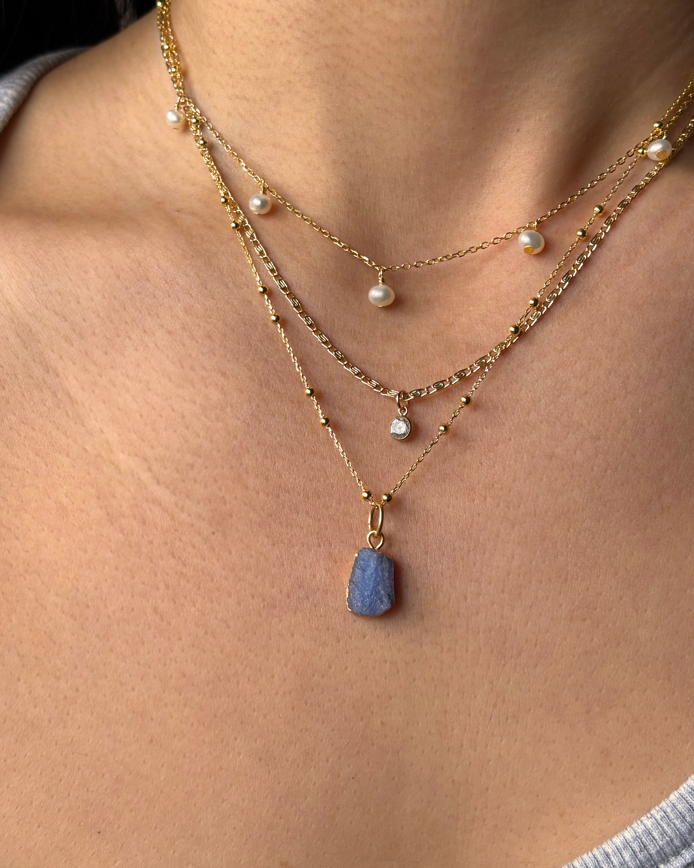 September Birthstone | Sapphire Necklace