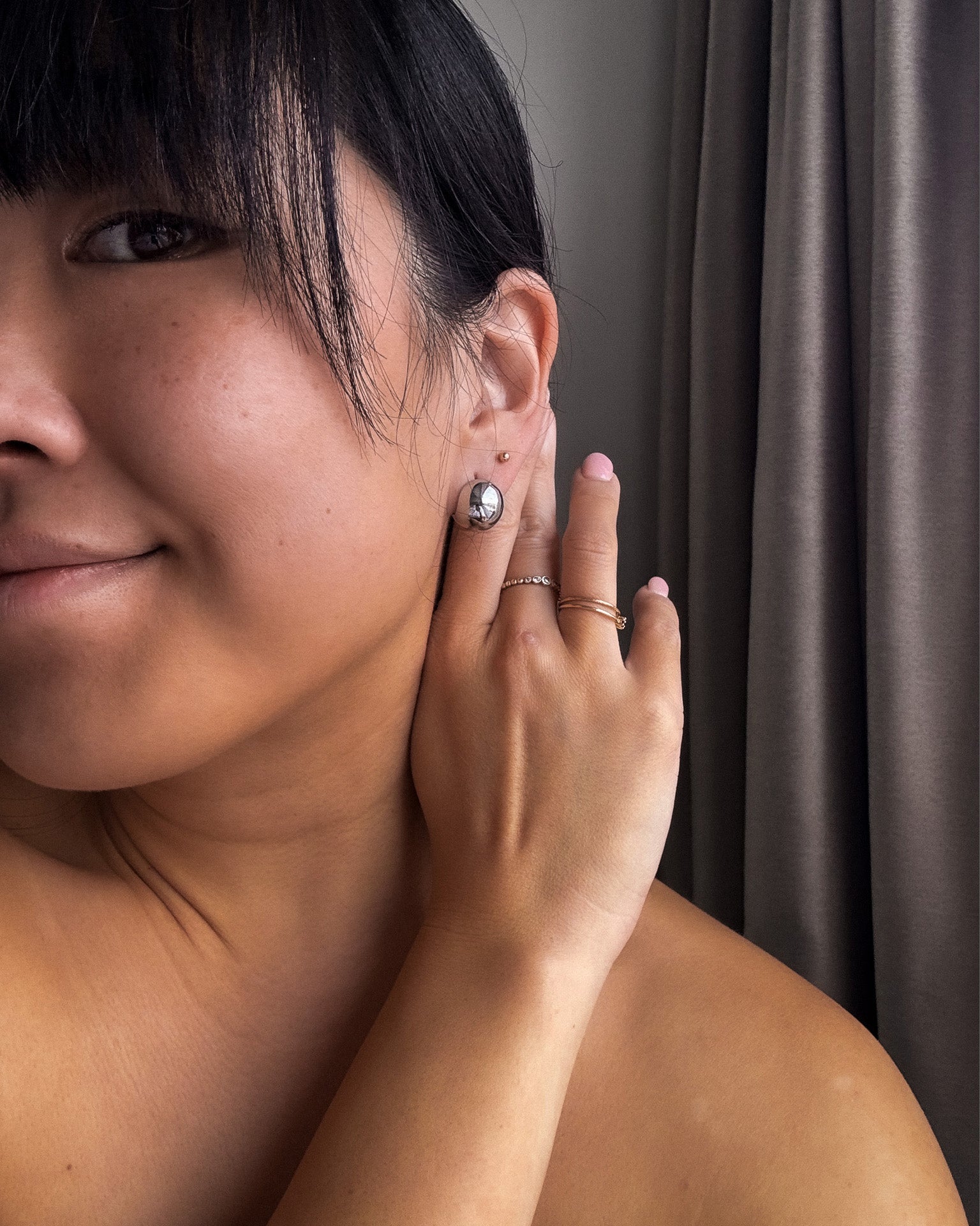 Baby Dome Earrings