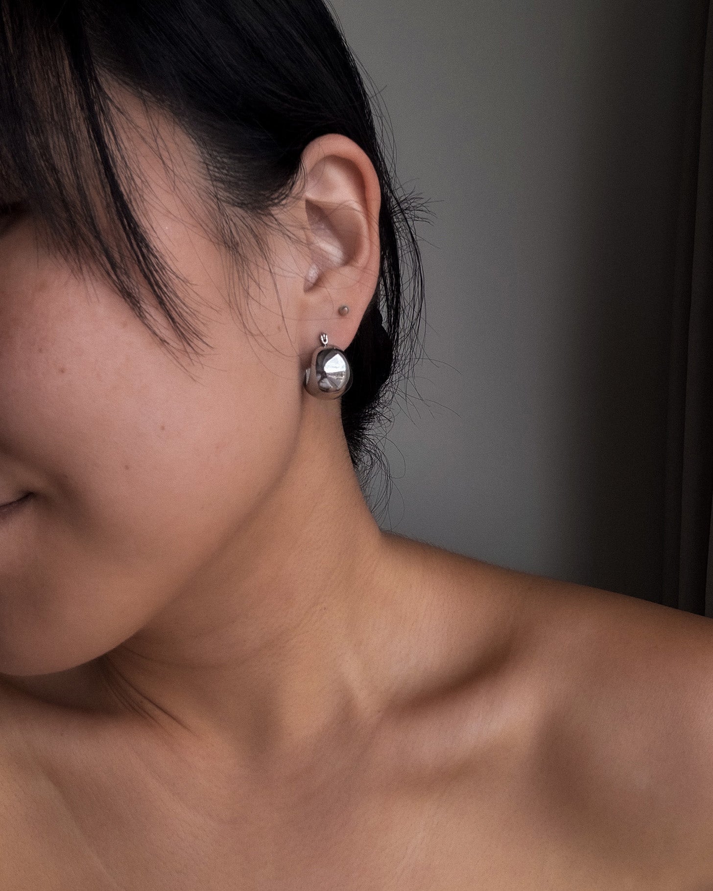 Medium Dome Earrings