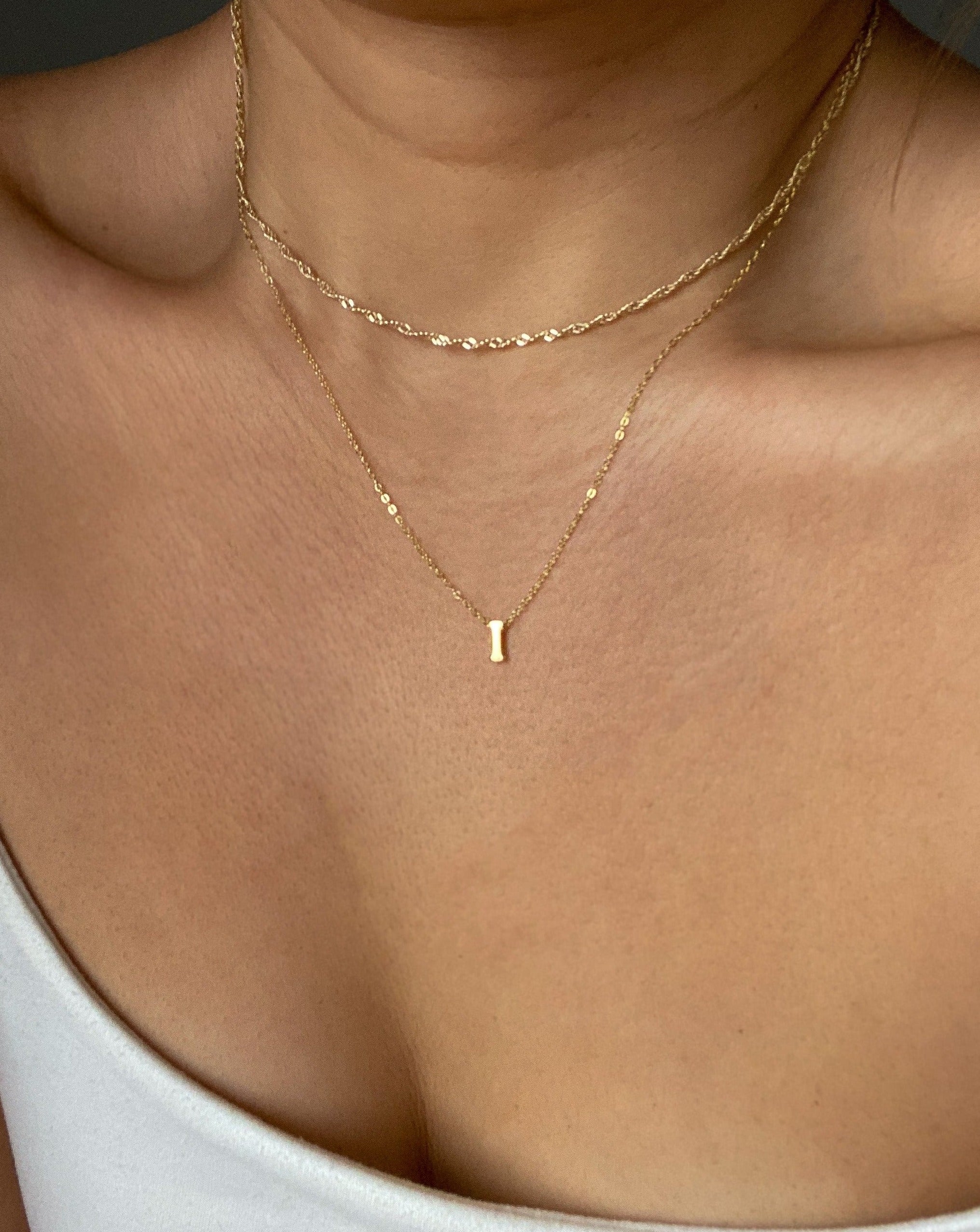 I - Alphabet Necklace