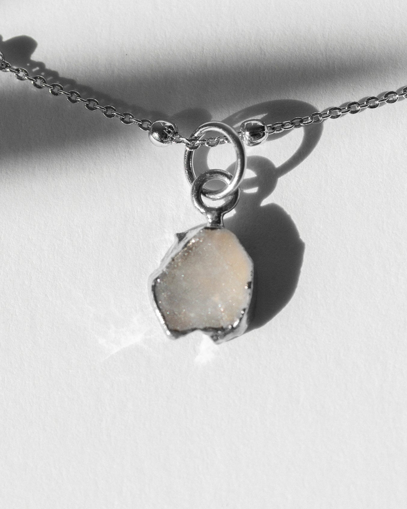 June | Moonstone Birthstone Necklace