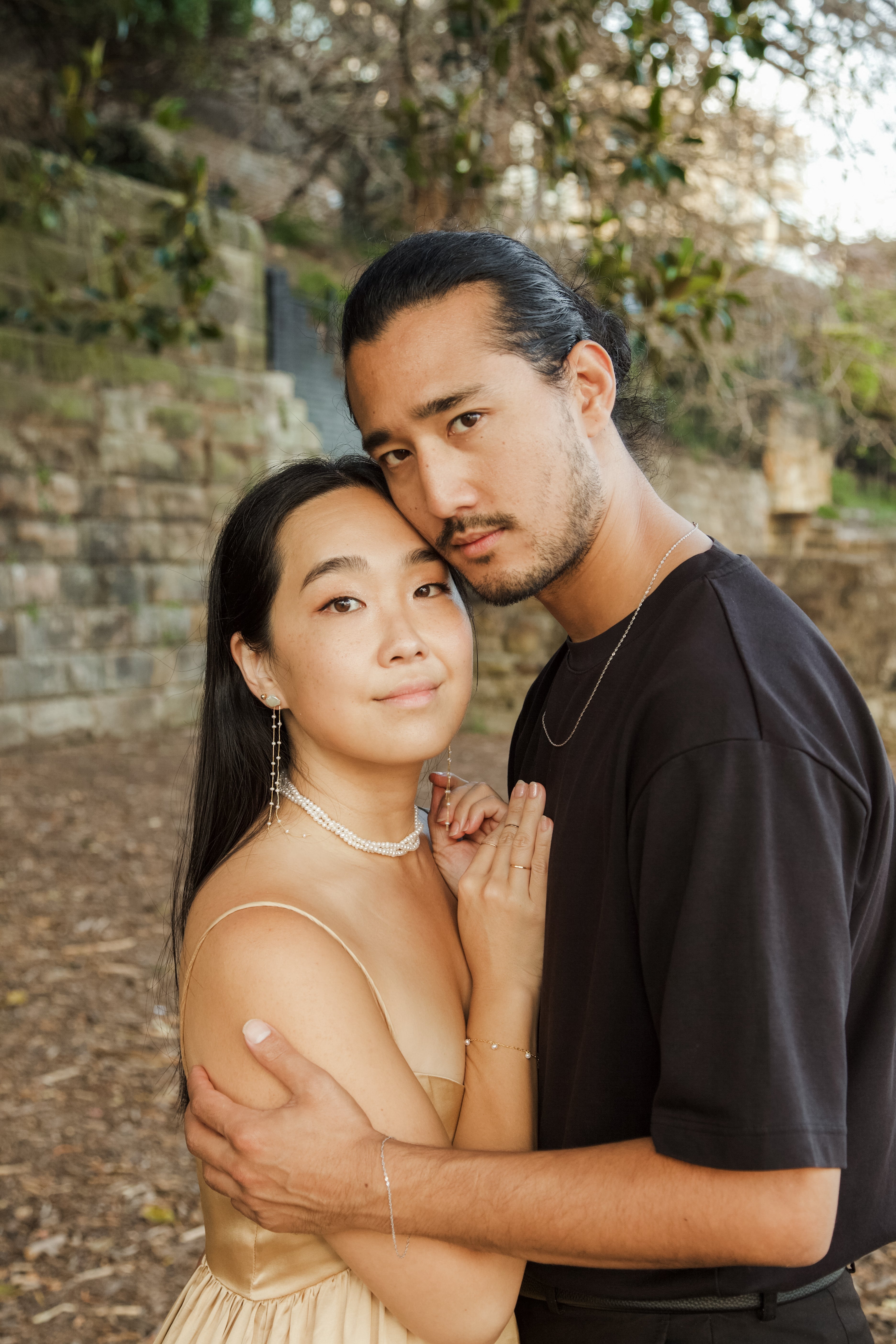 Adeline 3 Row Pearl Choker