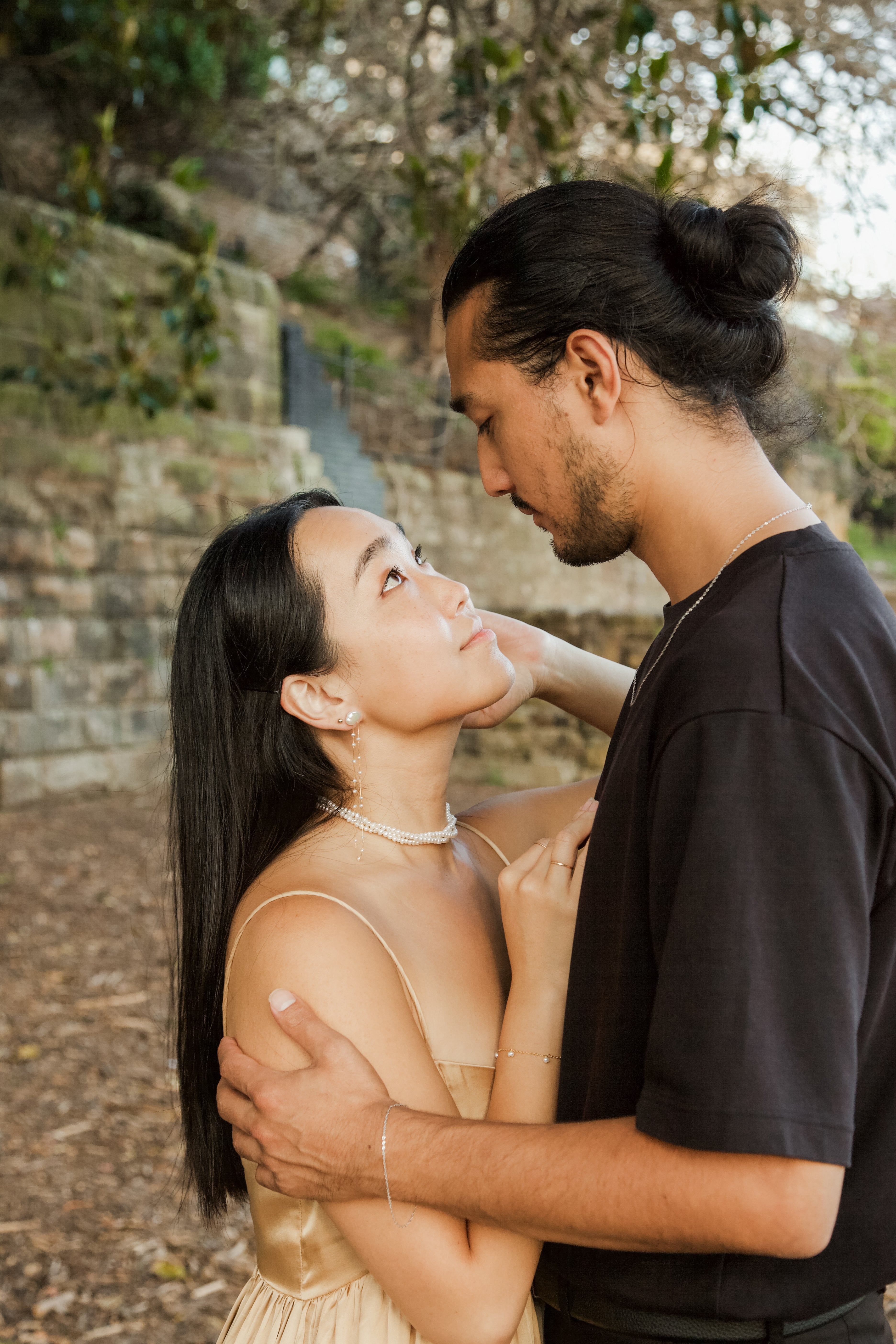 Adeline 3 Row Pearl Choker