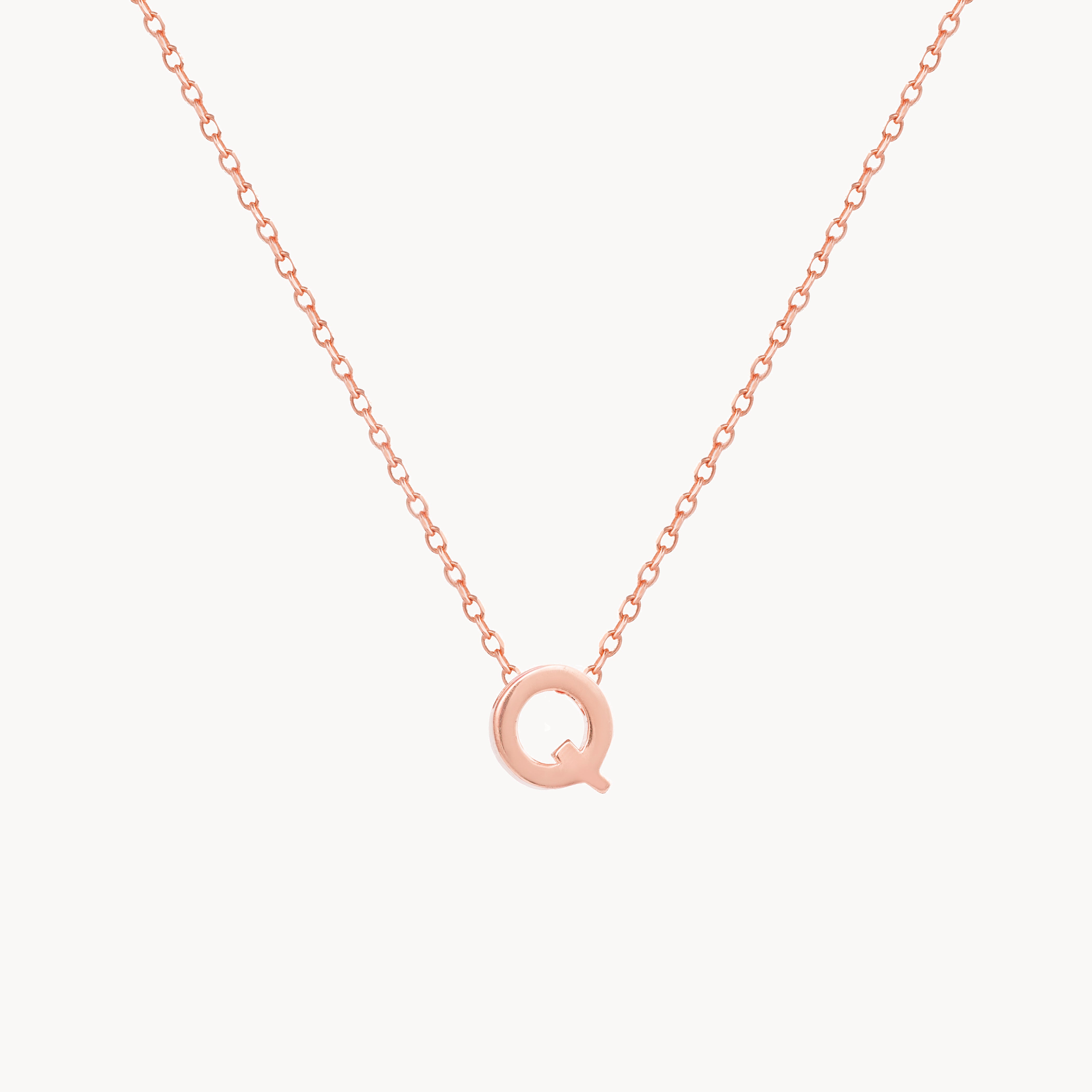 Q - Alphabet Necklace