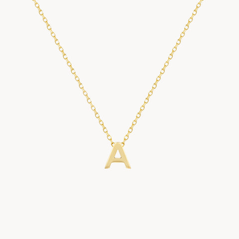 A Initial Necklace