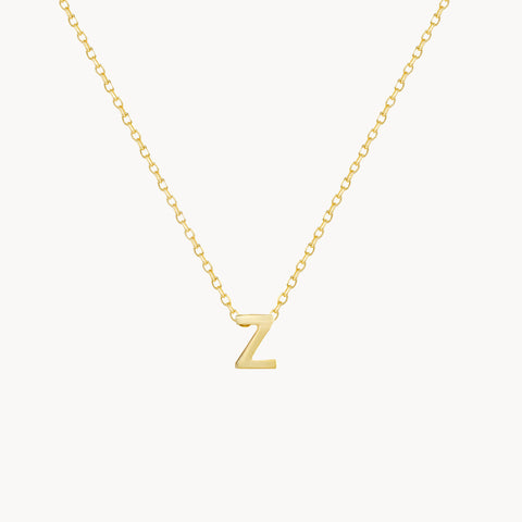 Z Initial Necklace
