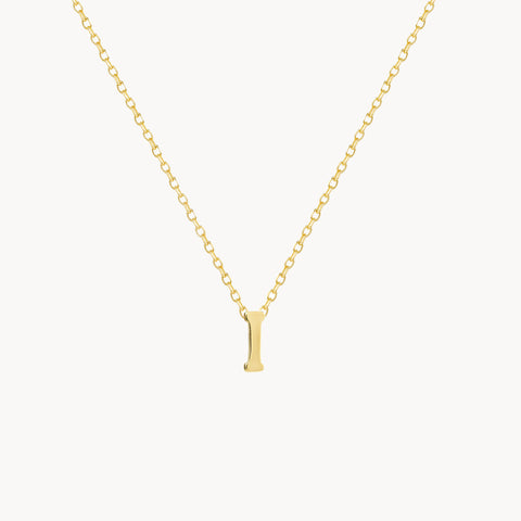 I Initial Necklace