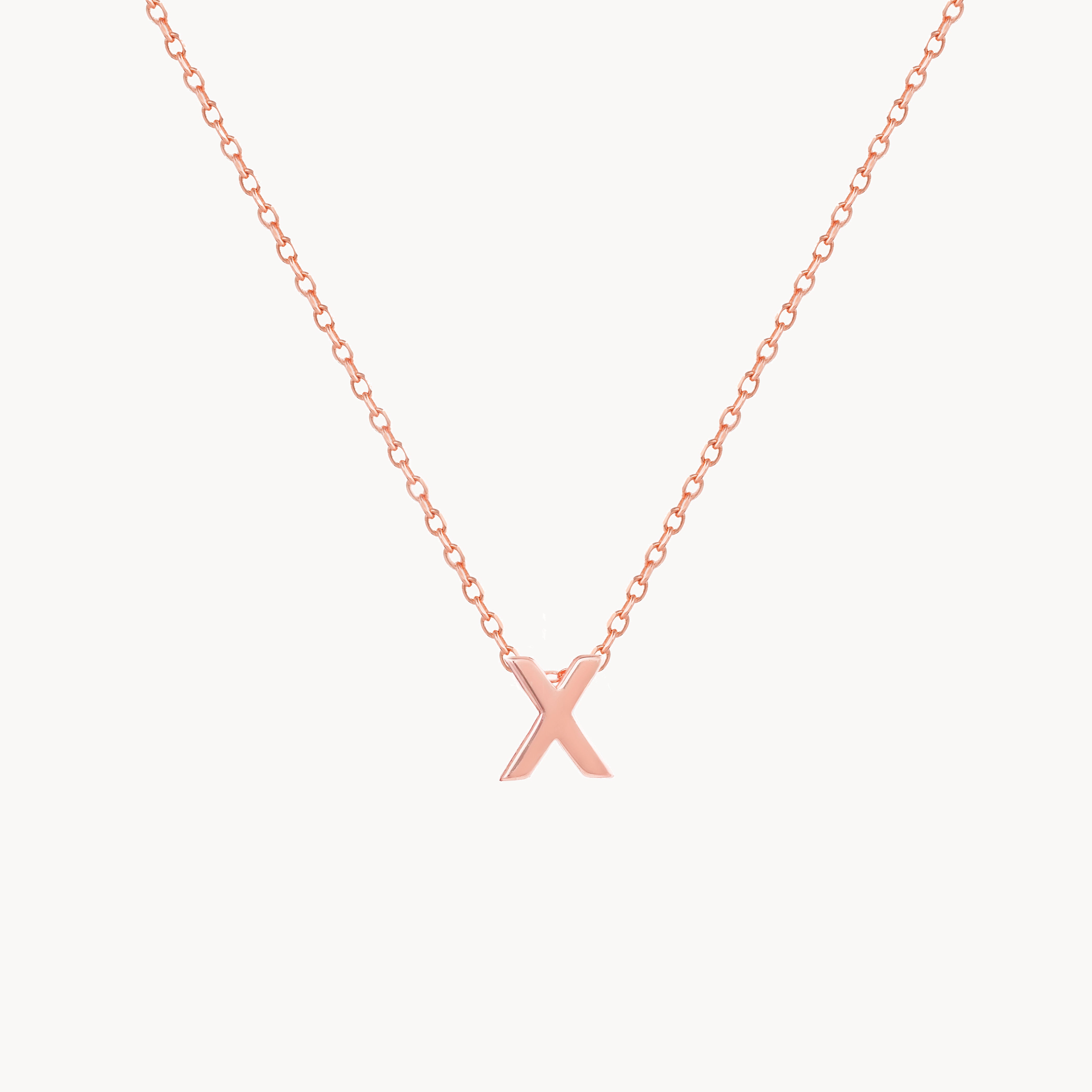 X - Alphabet Necklace