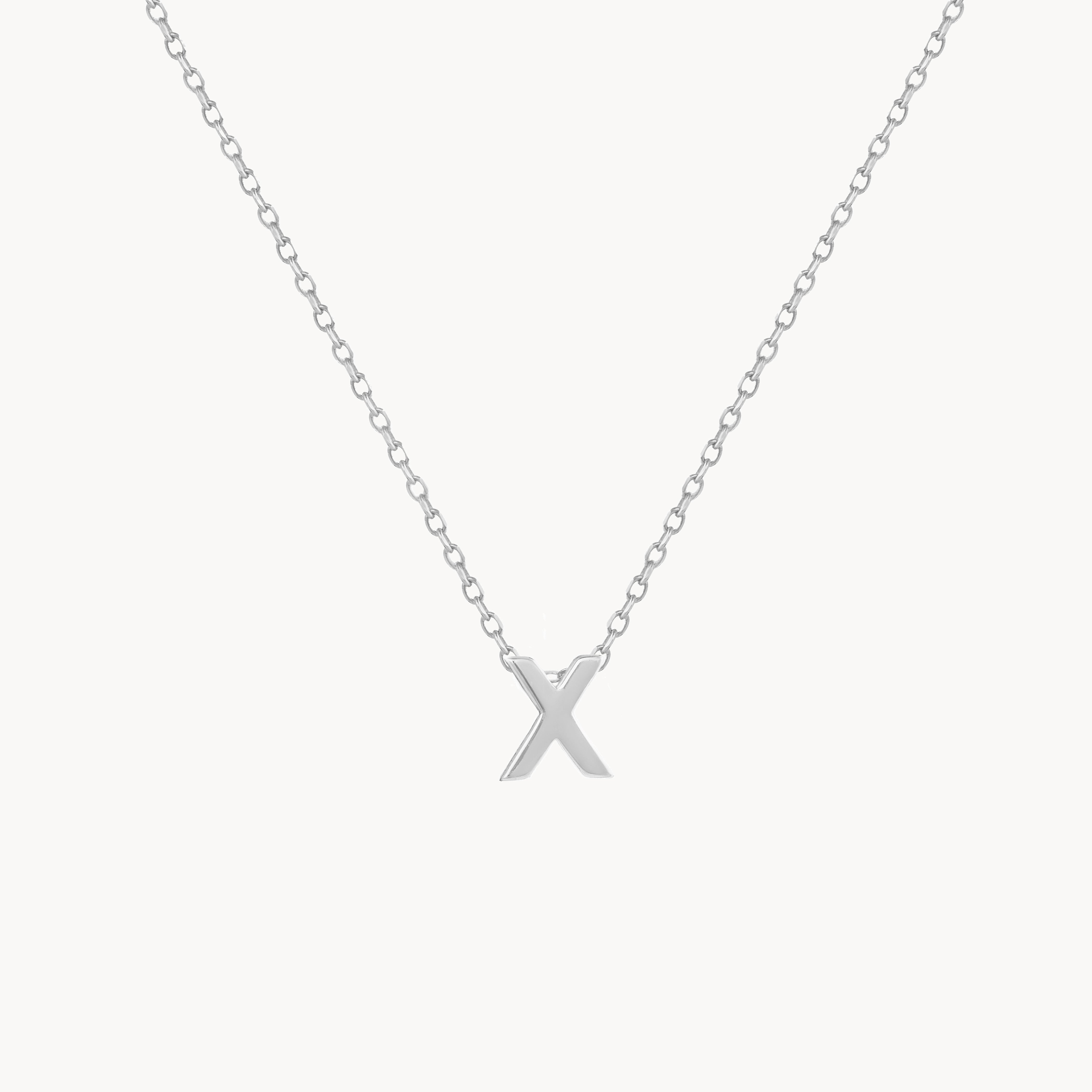 X - Alphabet Necklace