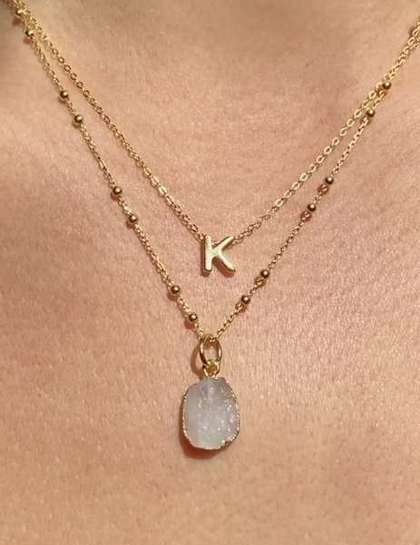 June | Moonstone Birthstone Necklace