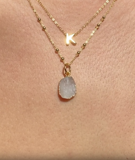 June | Moonstone Birthstone Necklace