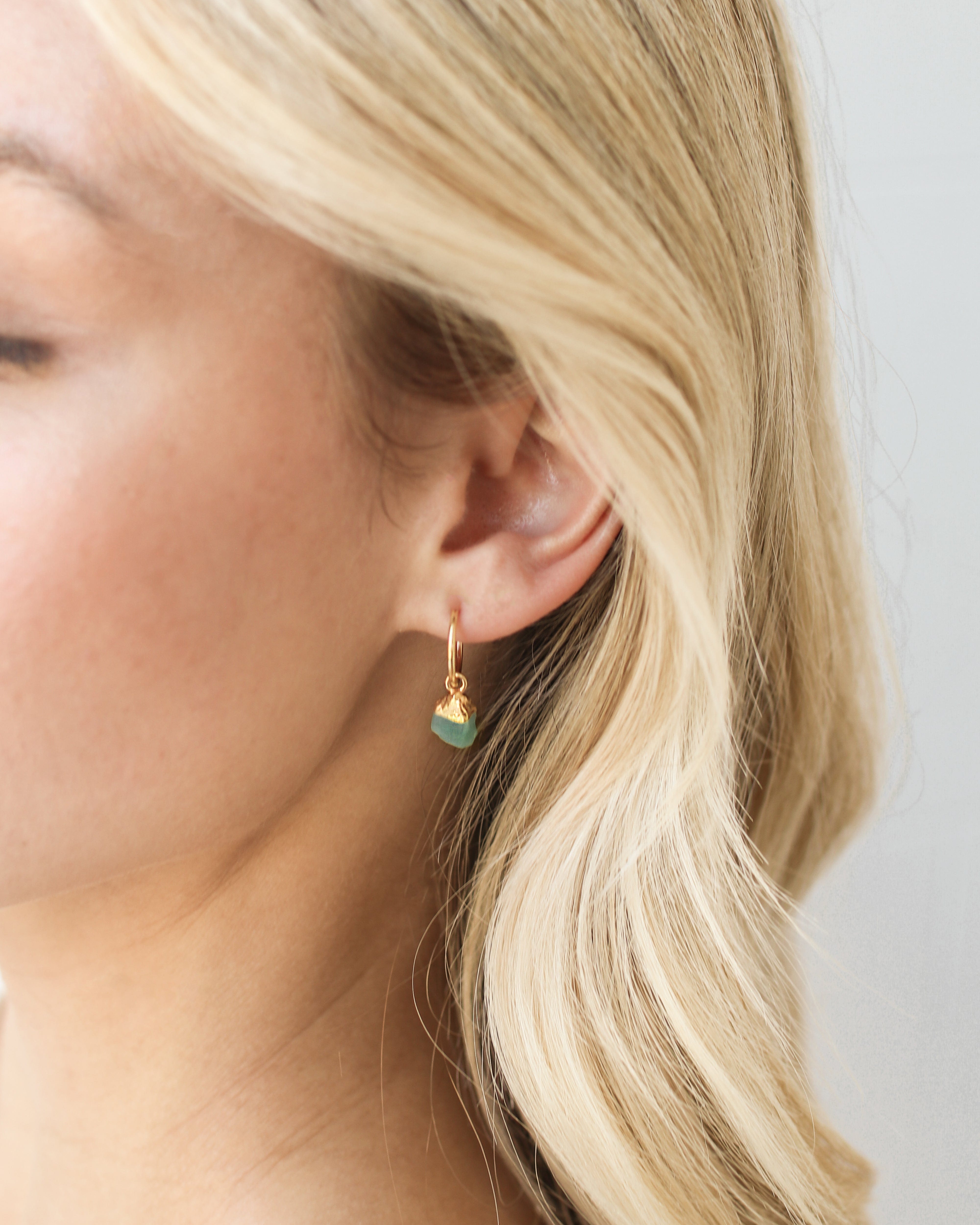 May | Emerald Earrings