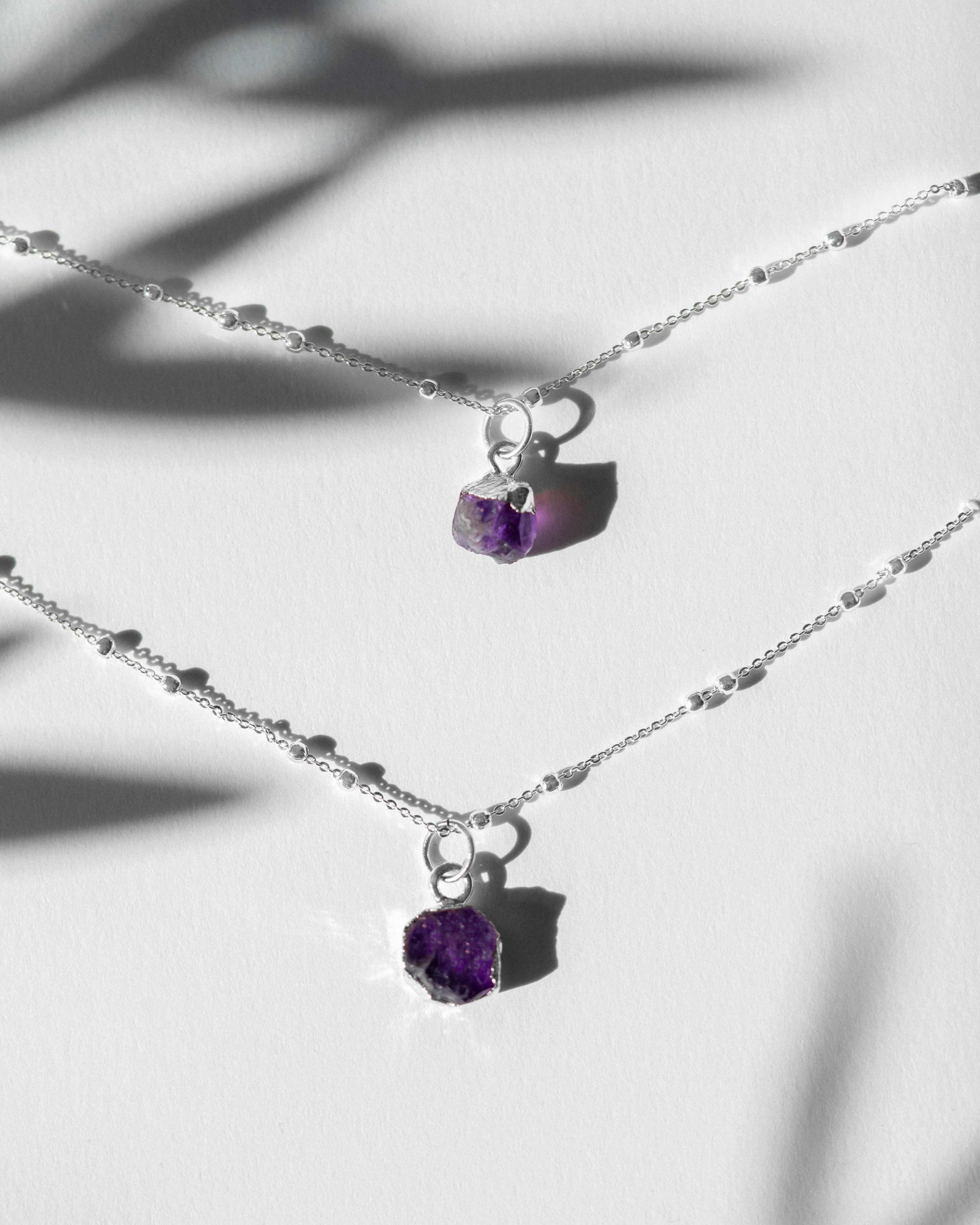 February | Amethyst Birthstone Necklace
