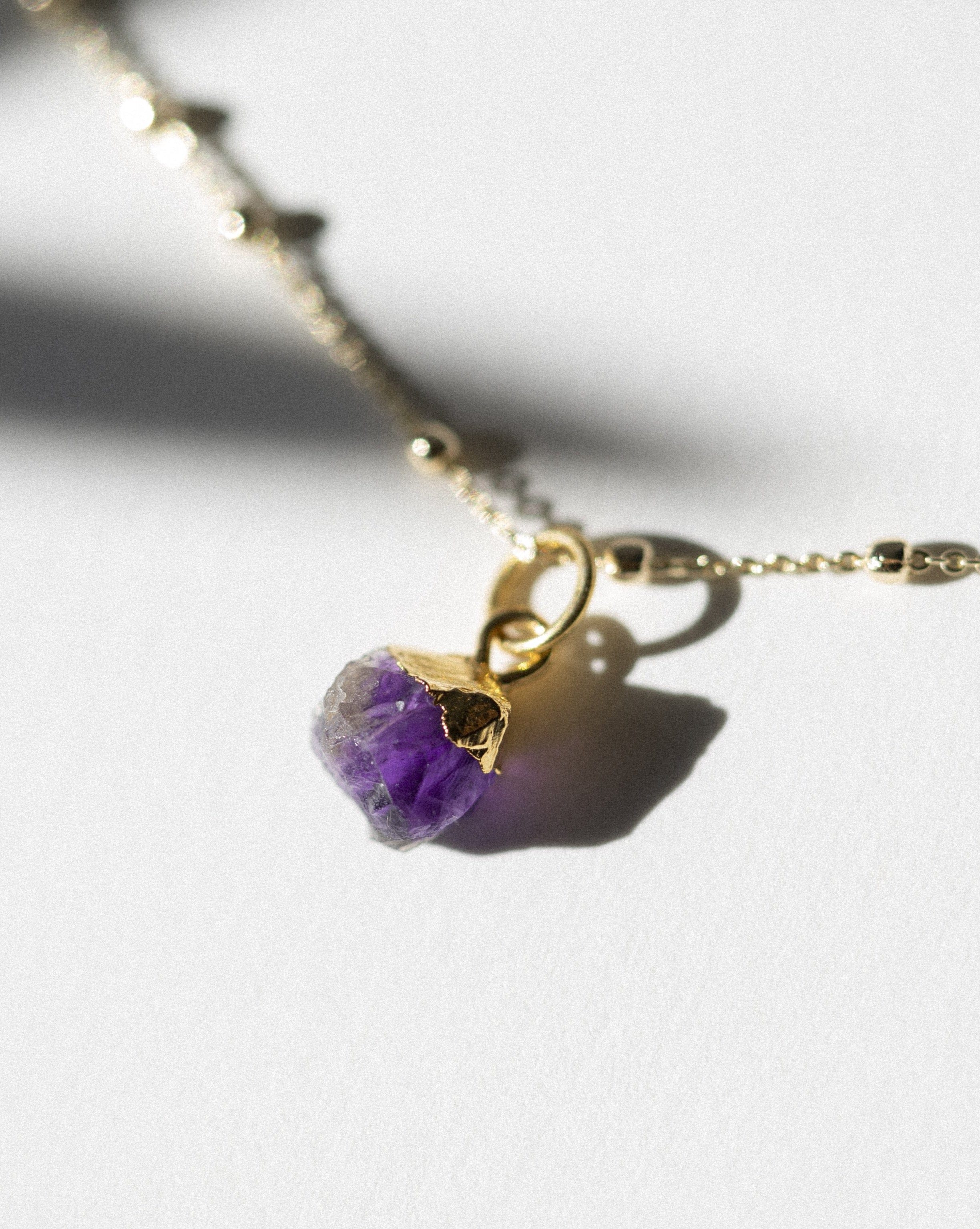 February | Amethyst Birthstone Necklace