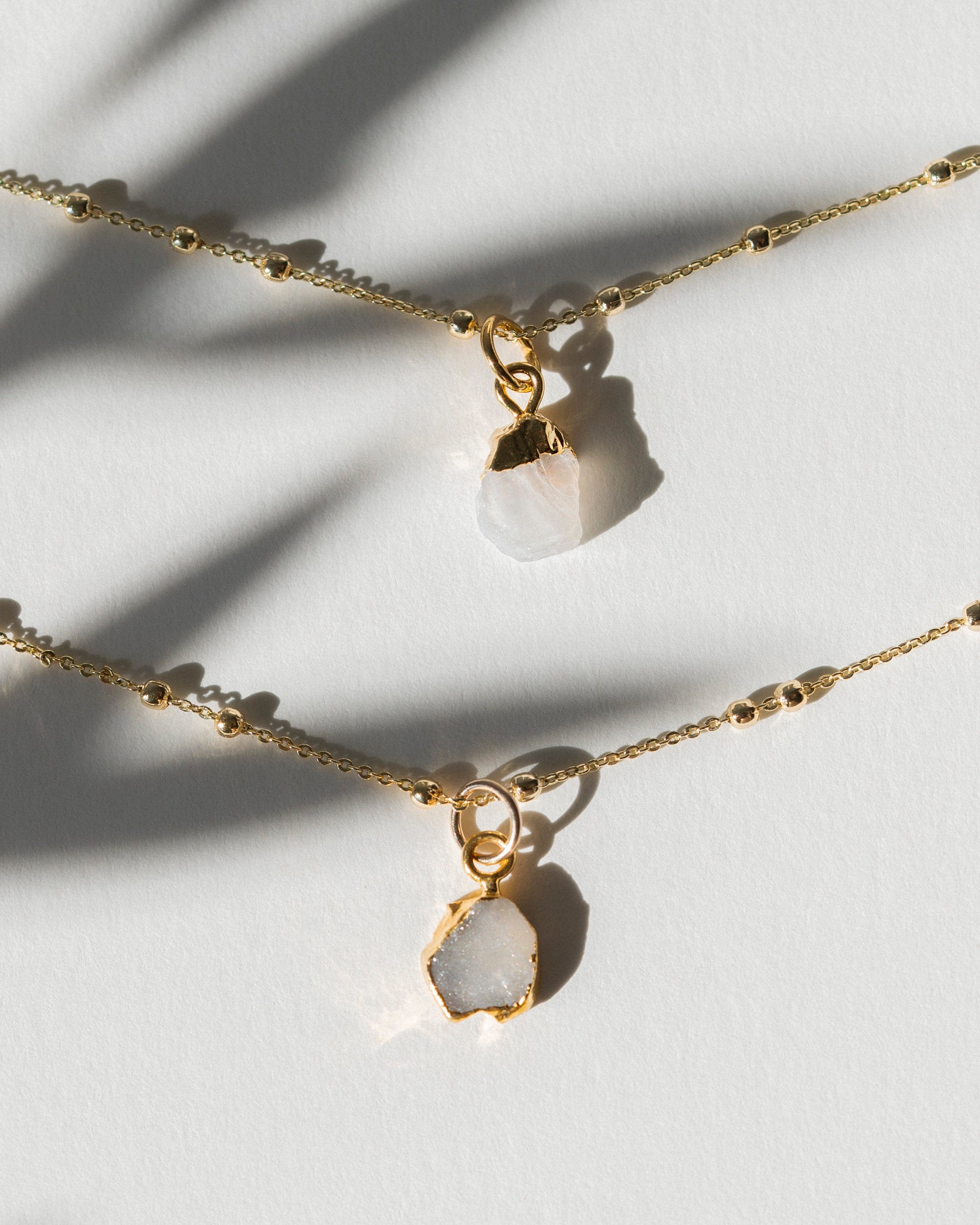 June | Moonstone Necklace