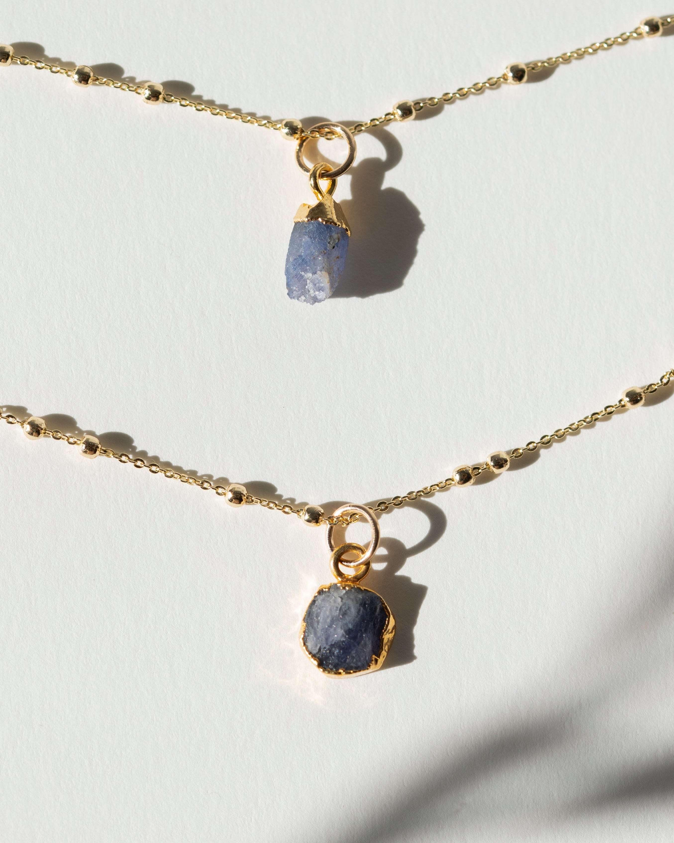 December | Tanzanite Birthstone Necklace