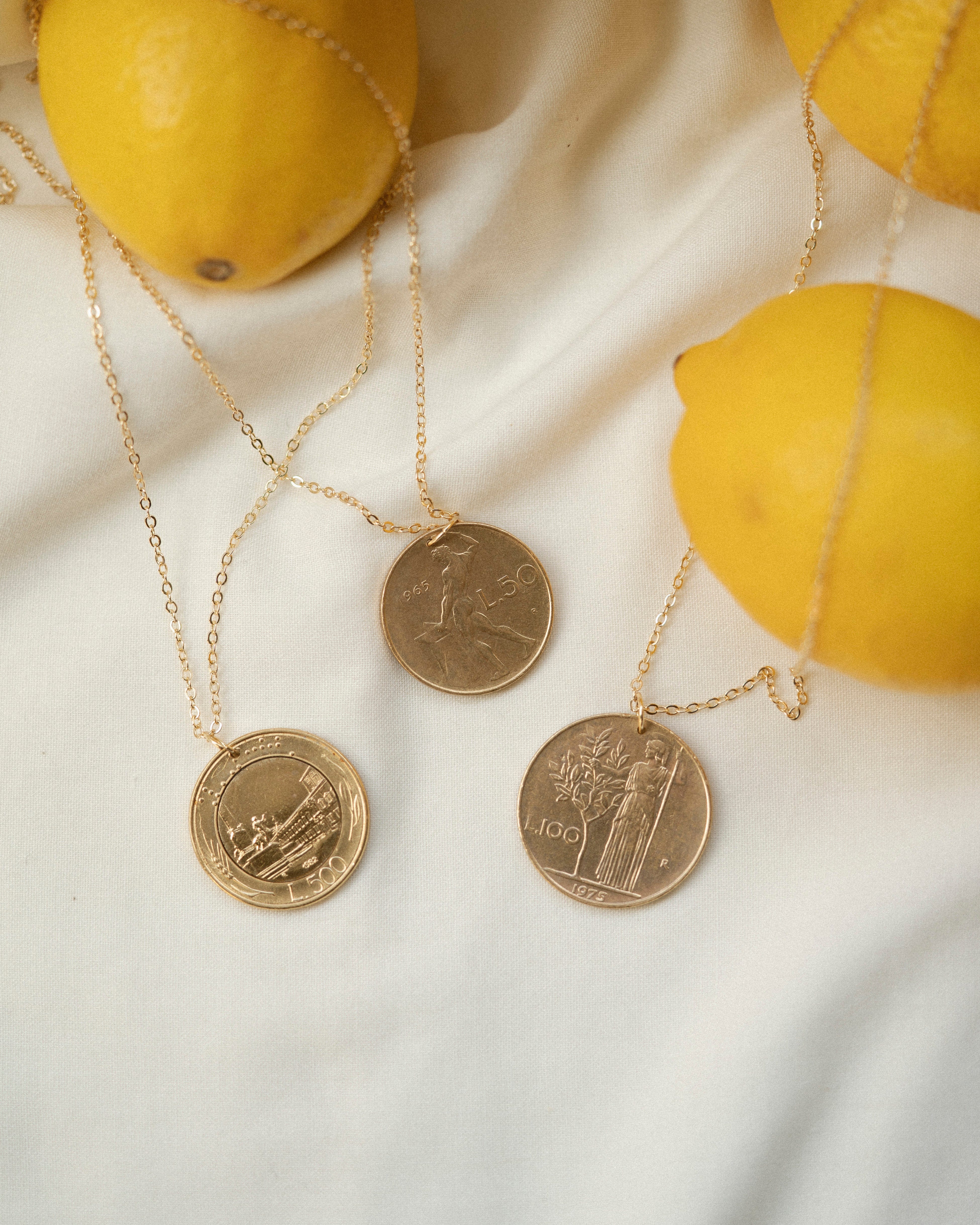 Italy | Piazza Coin Necklace