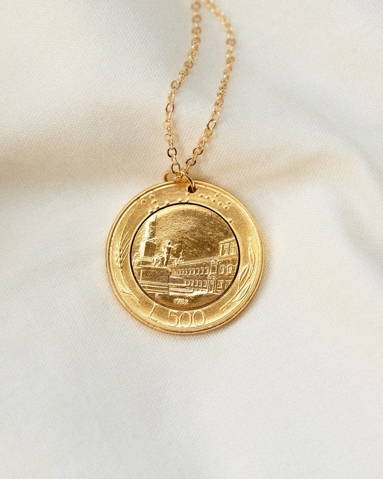 Italy | Piazza Coin Necklace