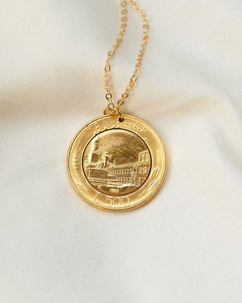 Italy | Piazza Coin Necklace