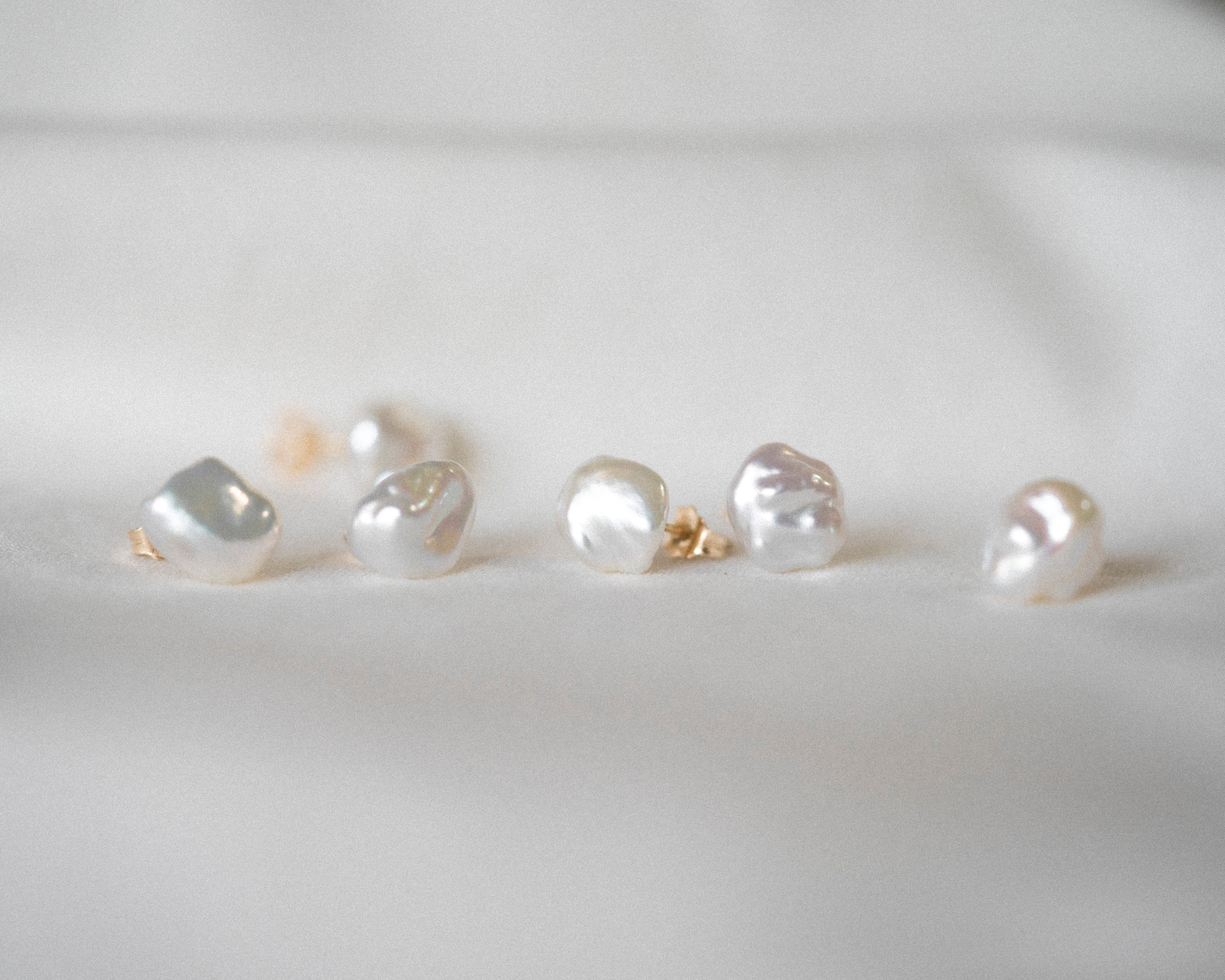 Irregular Pearl Studs