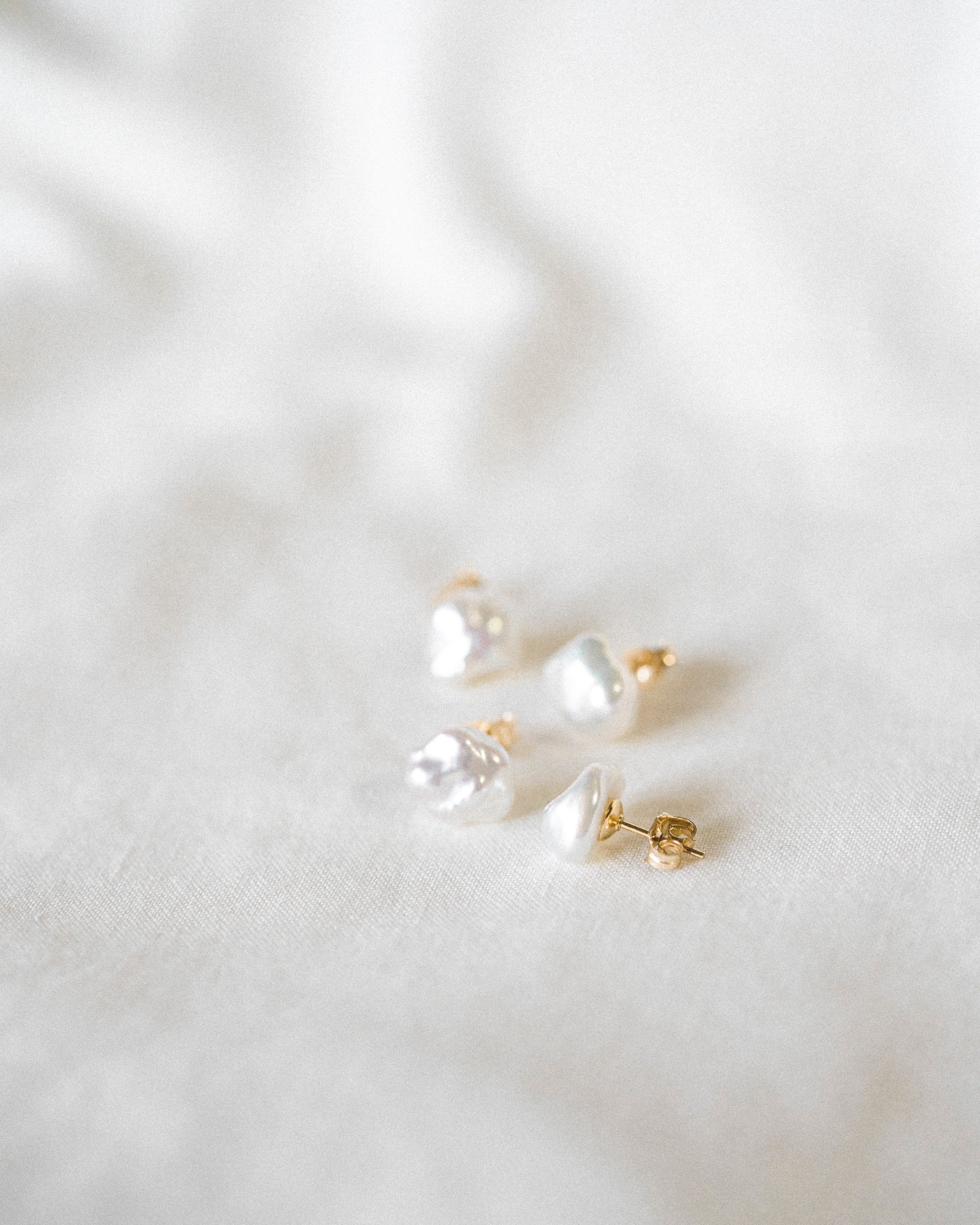 Irregular Pearl Studs