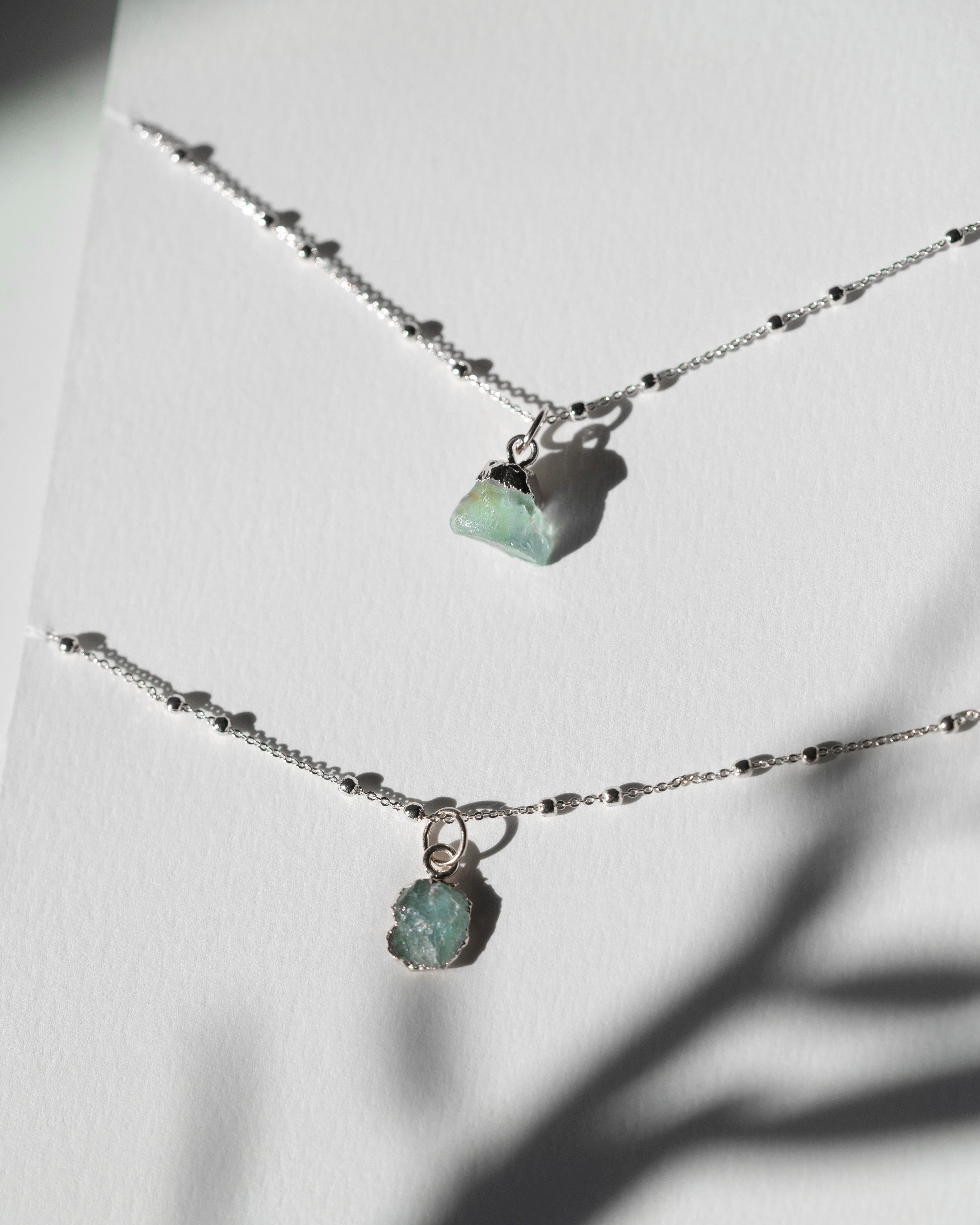 March Birthstone | Aquamarine Necklace
