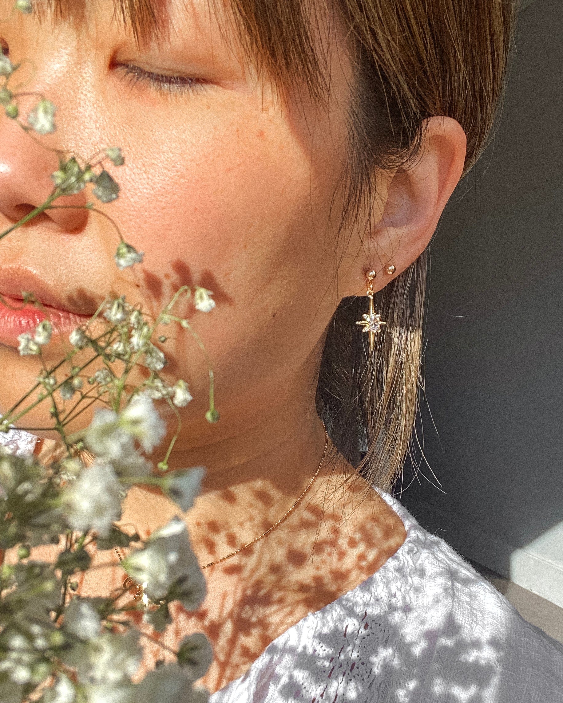 Polaris Star Drop Studs