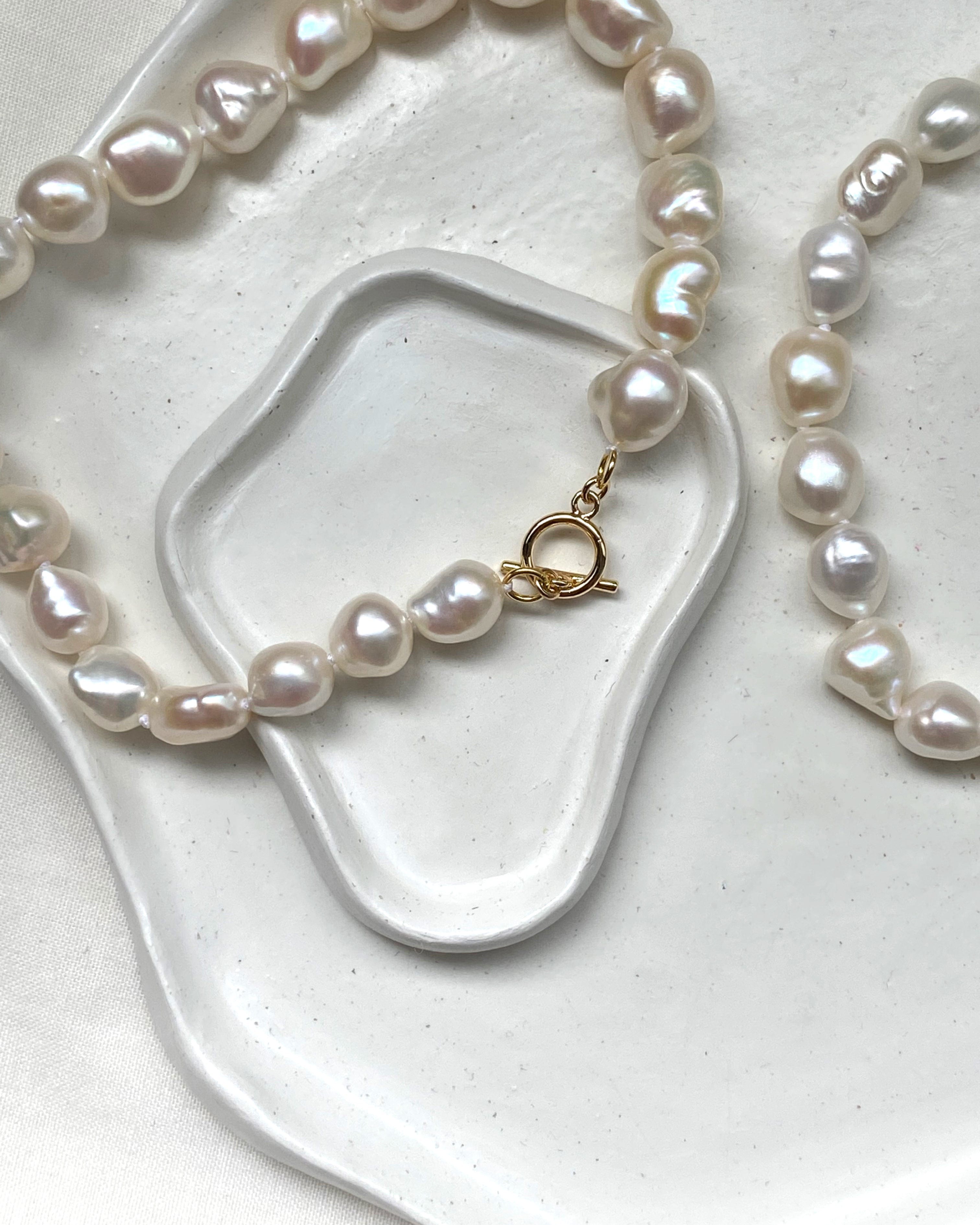Elisse Pearls Anklet
