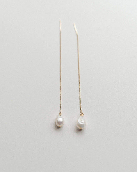Elisse Pearl Ear Threaders
