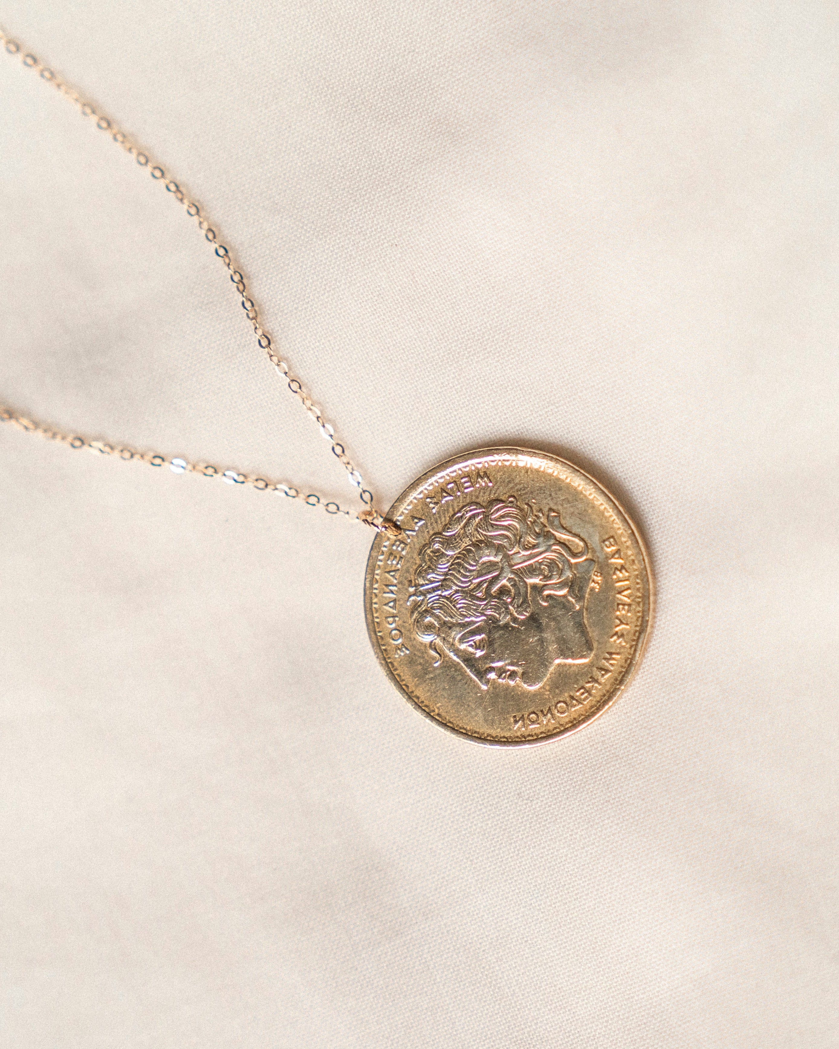 Greece | Alexander the Great Coin Necklace