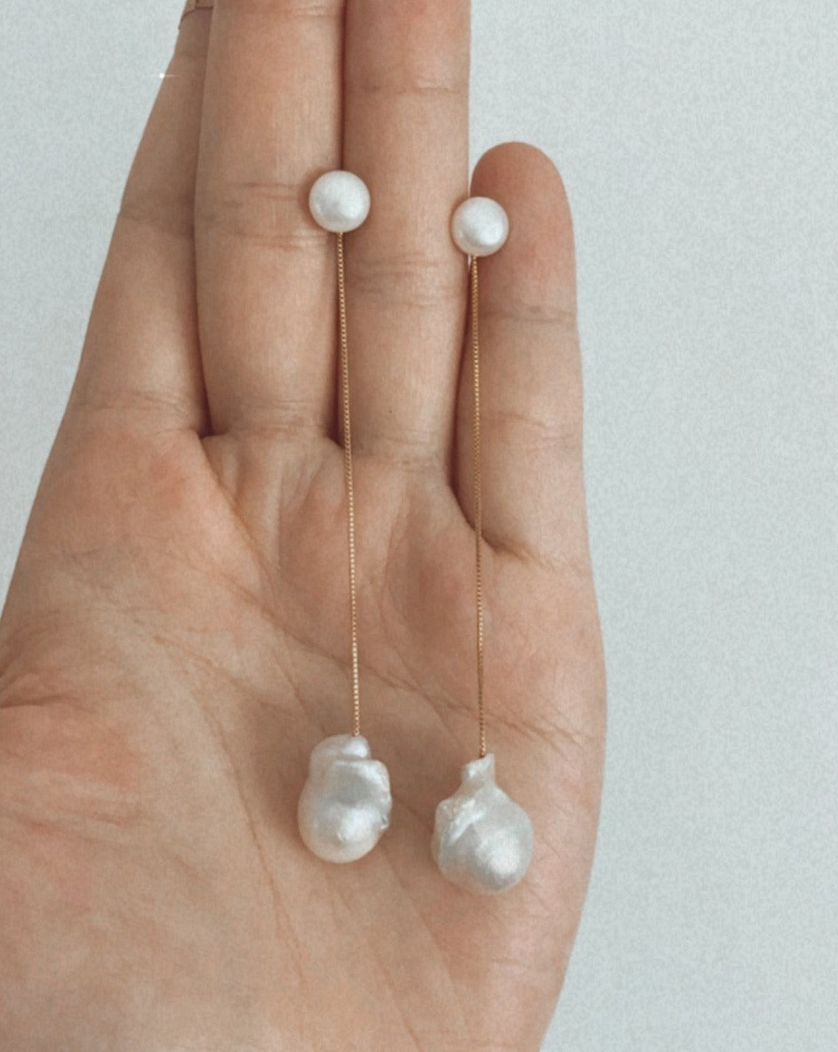 Menaka I Petite Pearl Earrings