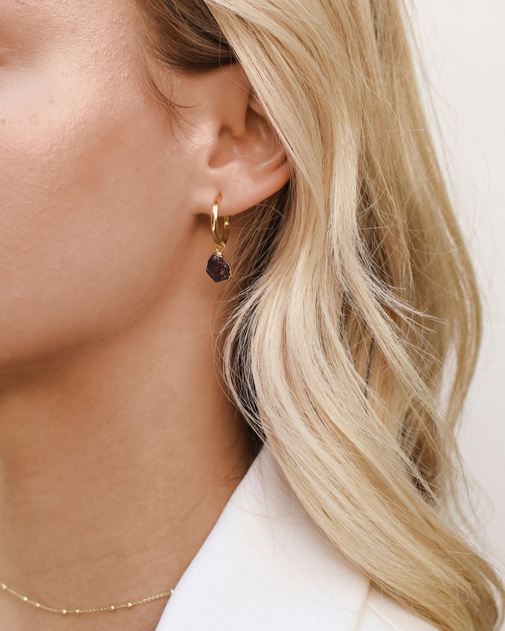 Garnet Earrings | January Birthstone