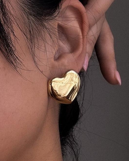 Big Heart Earrings