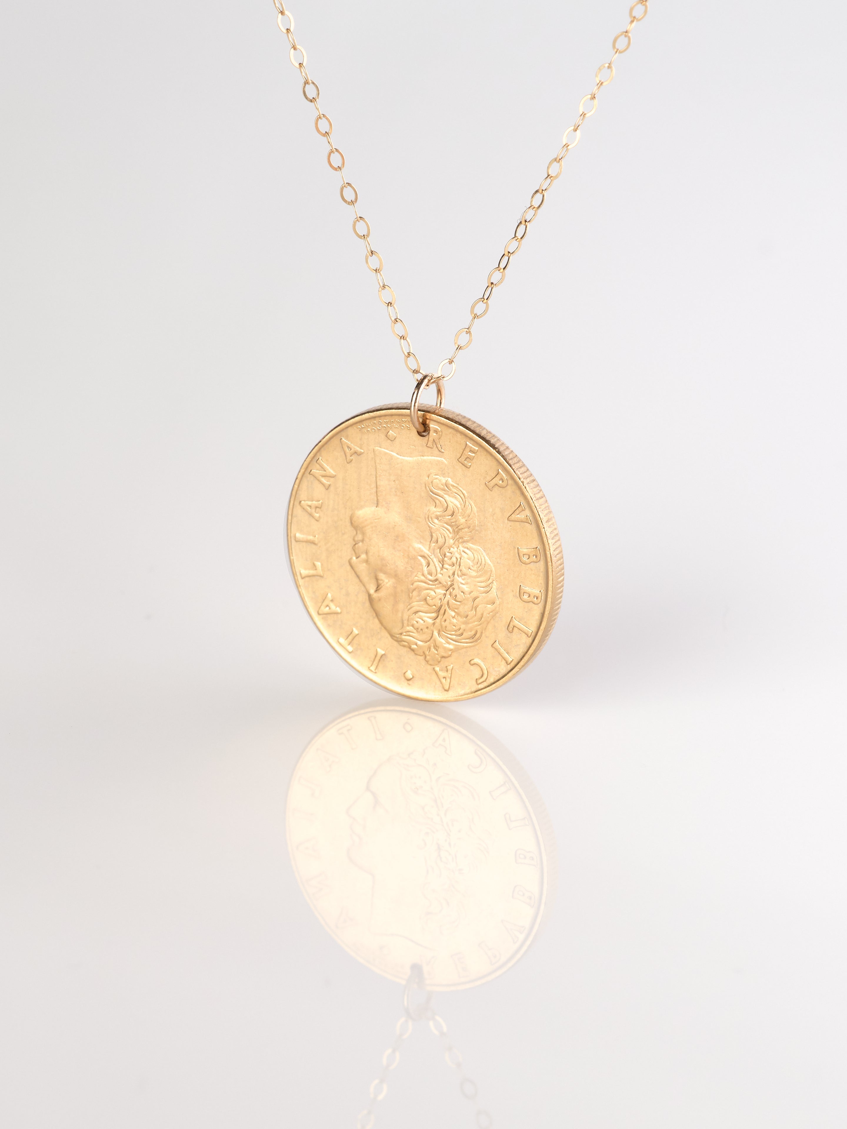 Italy | Vulcan Coin Necklace
